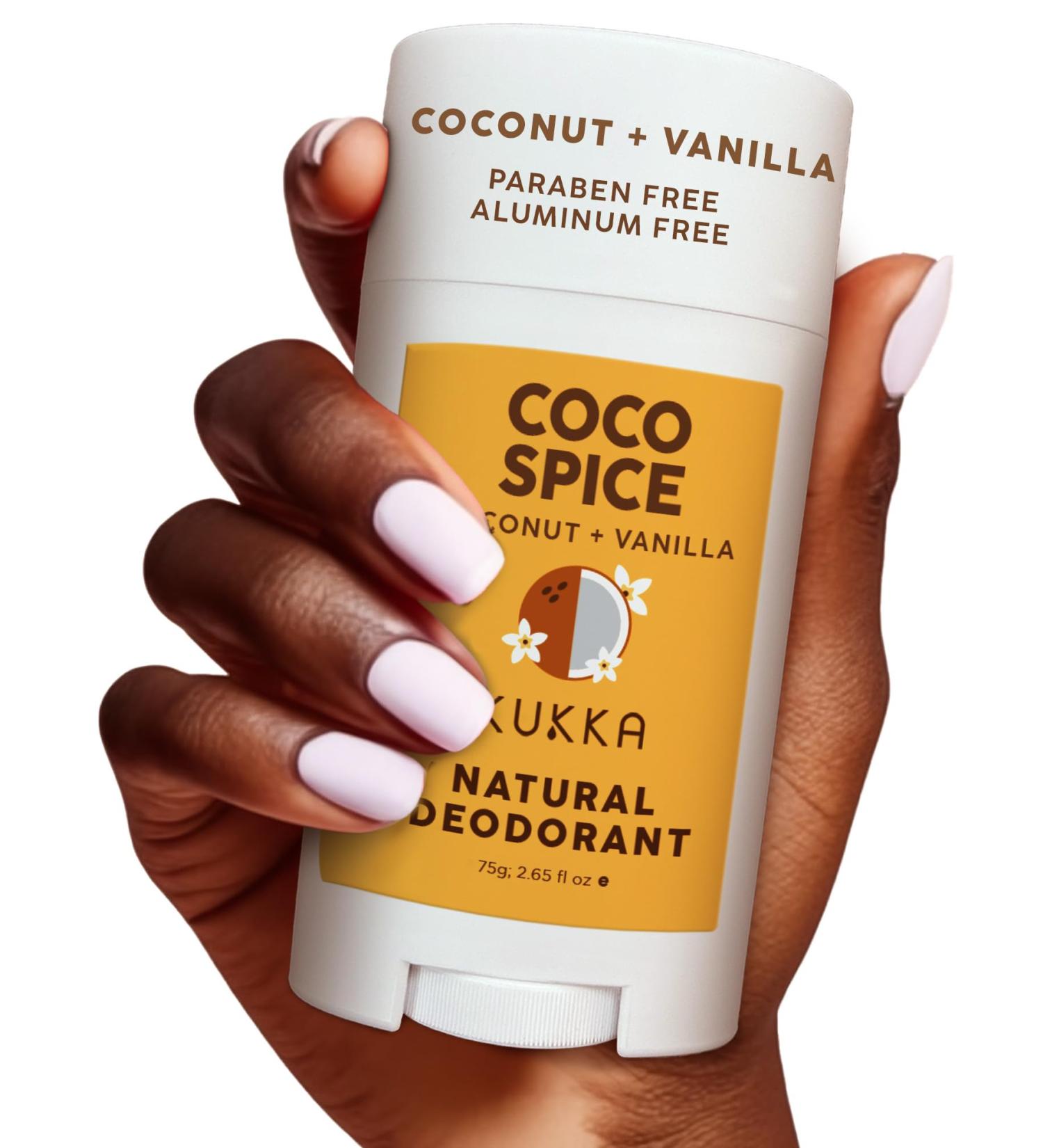 Deodorant For Both Women and Men - 2.65 Fl Oz - 100% Pure Natural Aluminum Free Alcohol & Paraben Free Long Lasting Whole Body Coconut Vanilla 2.65 Fl Oz (Pack of 1) - Buy Online on SooperMarket.com