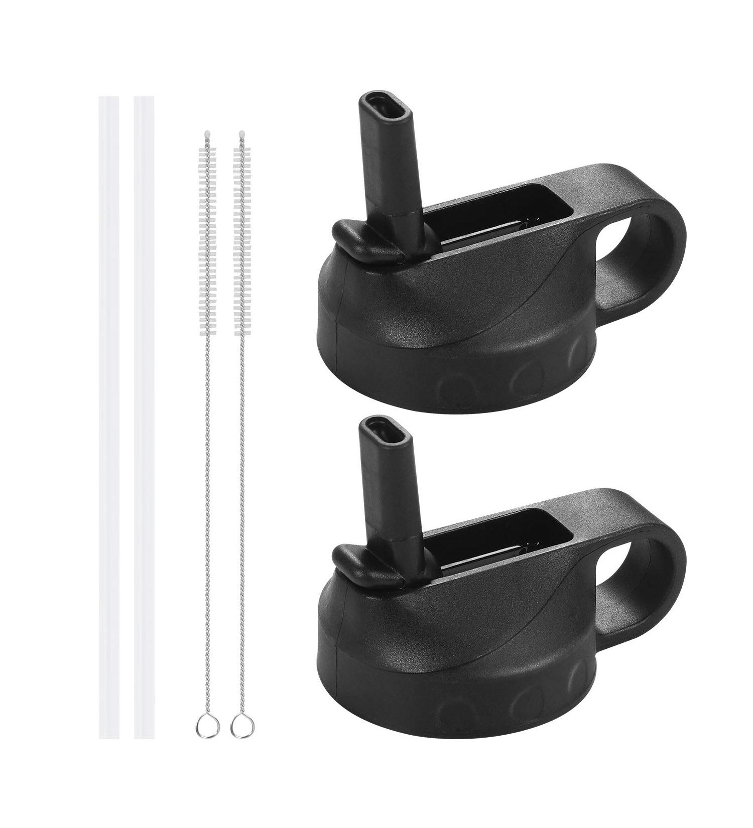 BOTTLAN Straw Lid for Hydro Flask & Simple Modern Water Bottles - Wide Mouth, Chewable Nozzle Design - Buy Online on SooperMarket.com