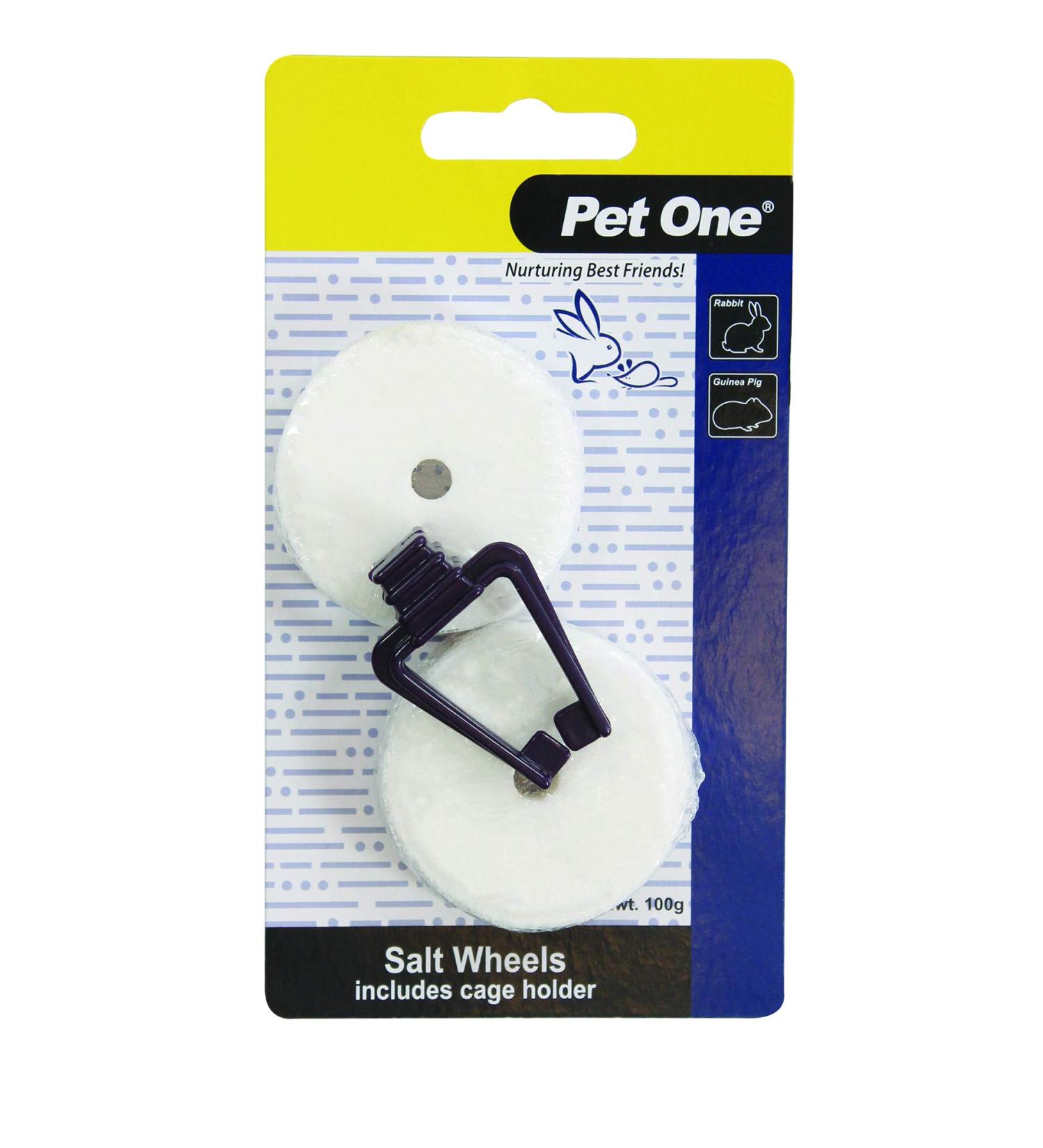 Pet One Salt Lick With Clip 2pk