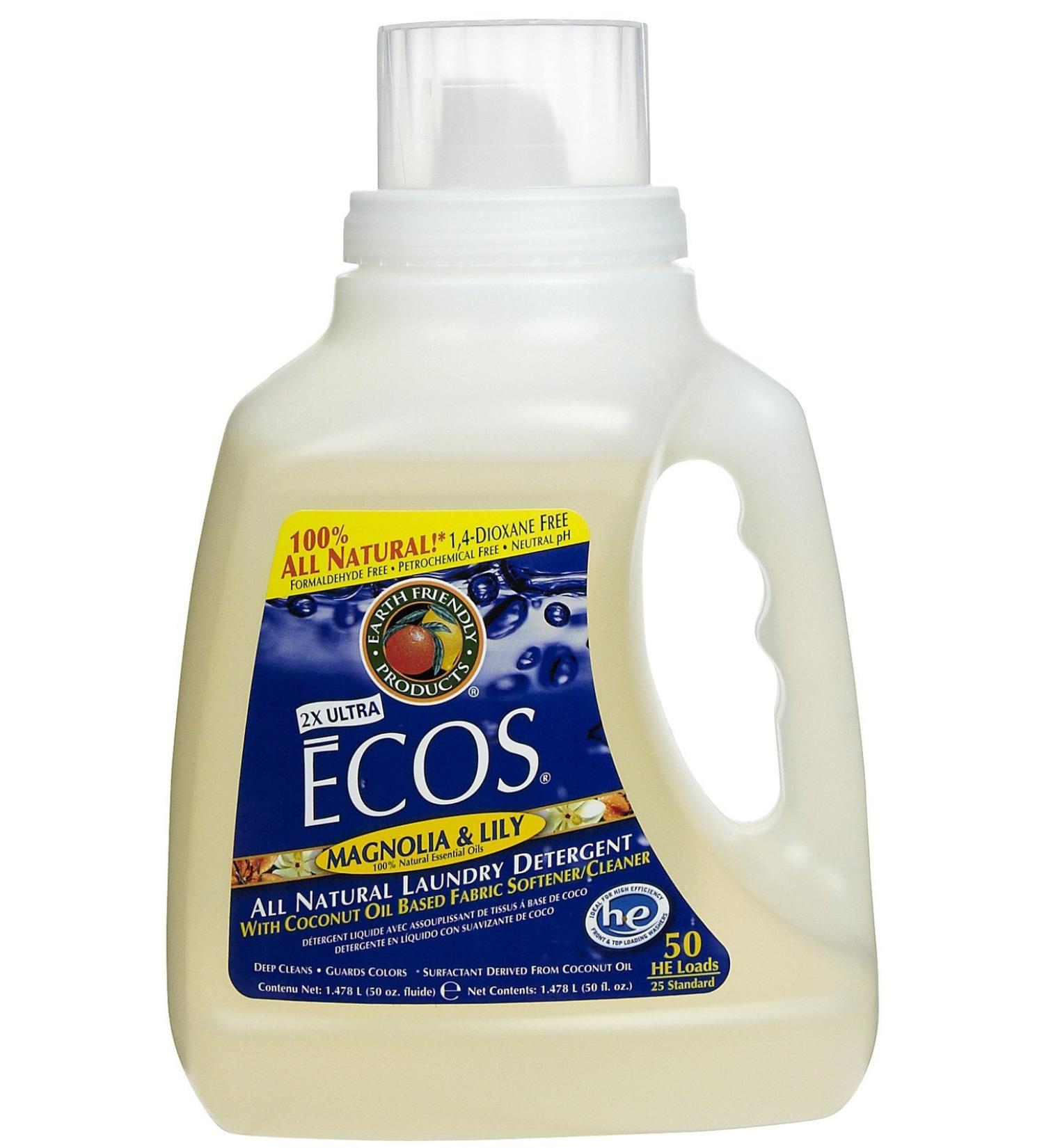 Earth Friendly Products Liquid Laundry Detergent - 50 oz - Magnolia & Lily