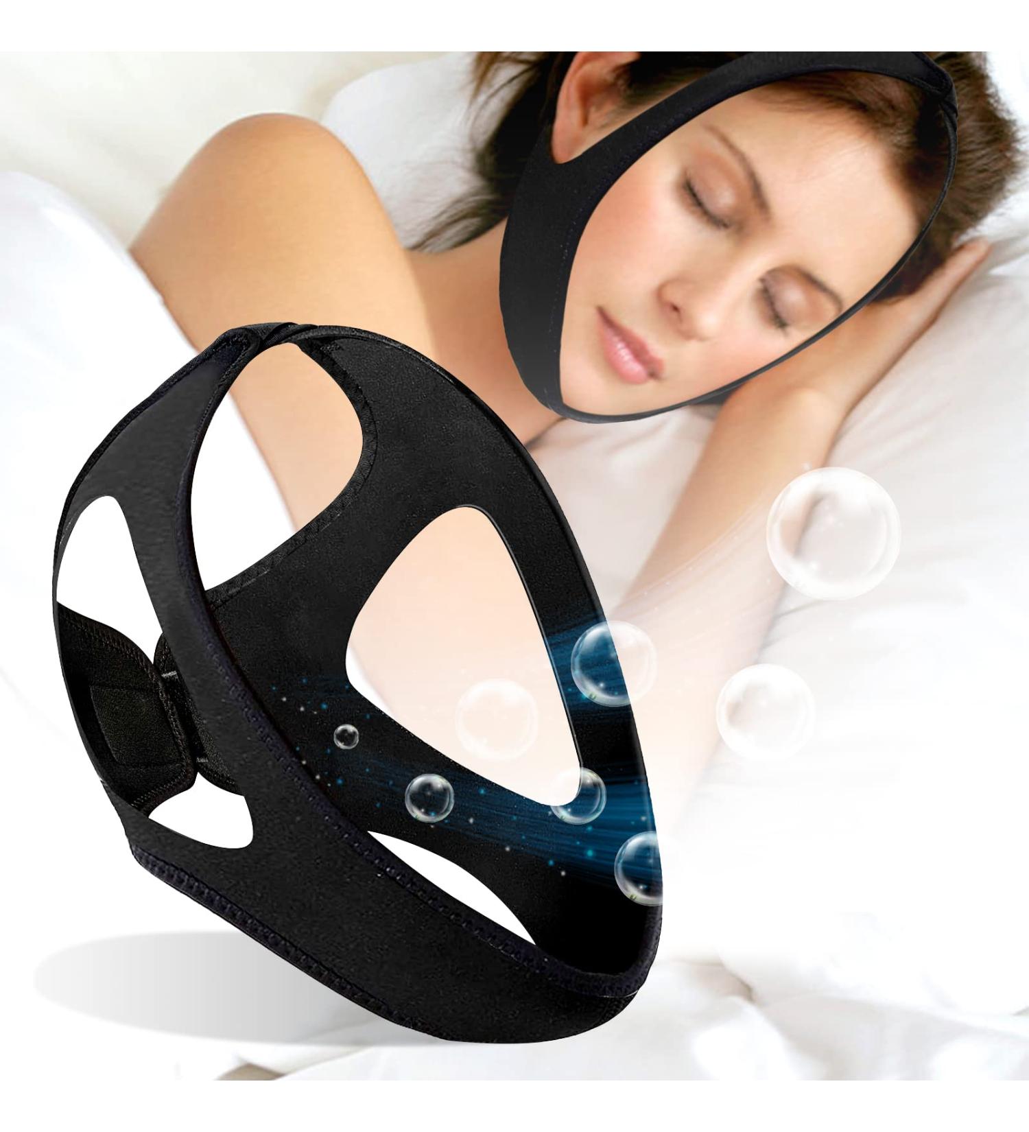 Anti-Snoring Chin Strap for CPAP Users - Effective Solution for Men and Women to Reduce Snoring and Achieve Peaceful Sleep - Buy Online on SooperMarket.com
