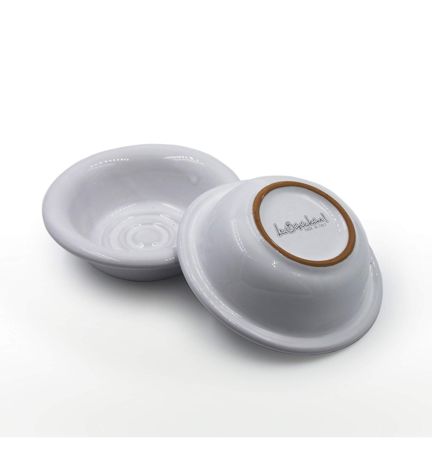 Le Birichine White Shaving Bowl | Premium Shaving Accessories | International Shipping Available - Buy Online on SooperMarket.com