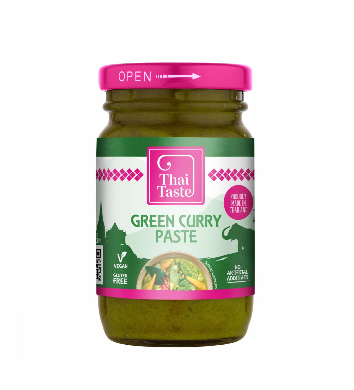 Thai Taste Keow Wan Green Curry Paste 114g - Authentic Green Curry Paste (Pack of 1) - Buy Online on SooperMarket.com