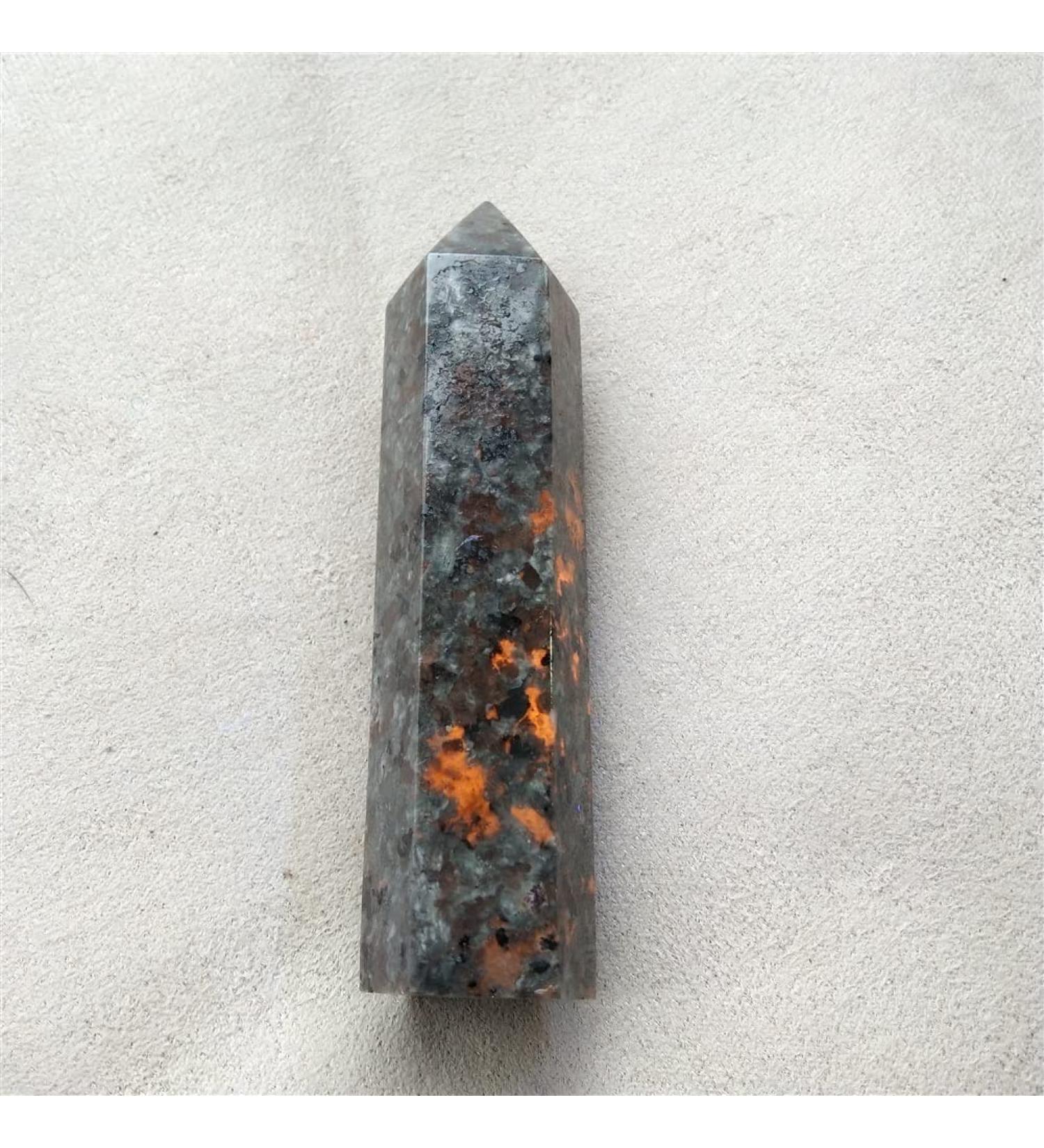 Meditation Gift Natural Crystal Single Point Fireworks Stone Pillar Home Decoration (Size : 6-7cm) - Buy Online on SooperMarket.com