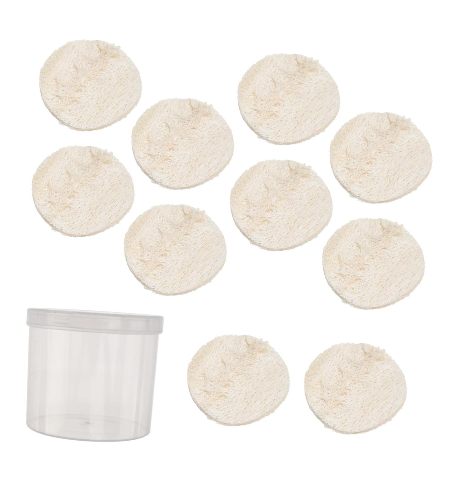FOMIYES 22 Pcs Exfoliating Loofah Pads - Shower Sponges Facial Cleansing & Makeup Remover - Ideal for Skin Scrub & Bath Care - Buy Online on SooperMarket.com
