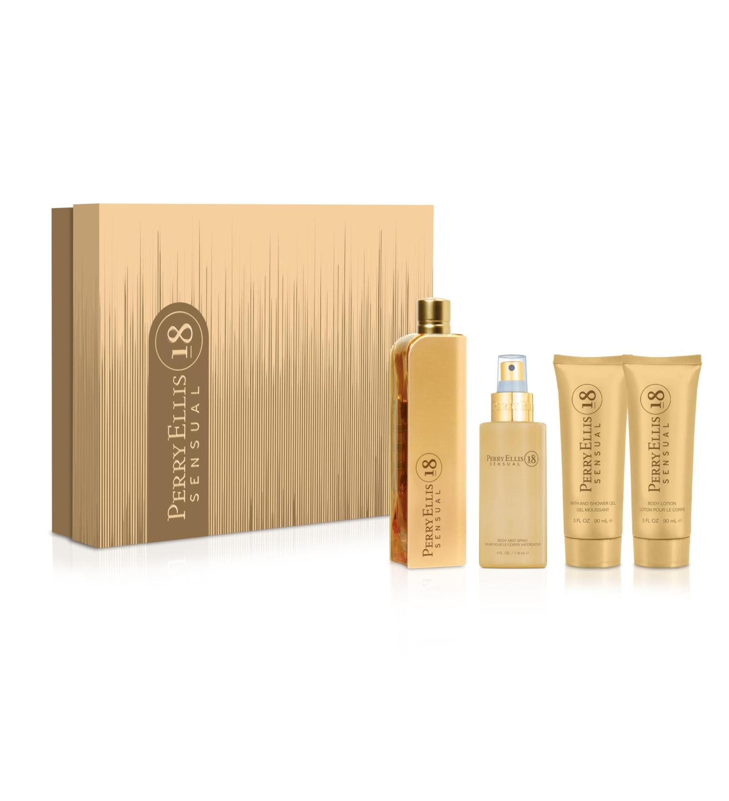 Perry Ellis 18 Sensual Gift Set for Women - Buy Online on SooperMarket.com