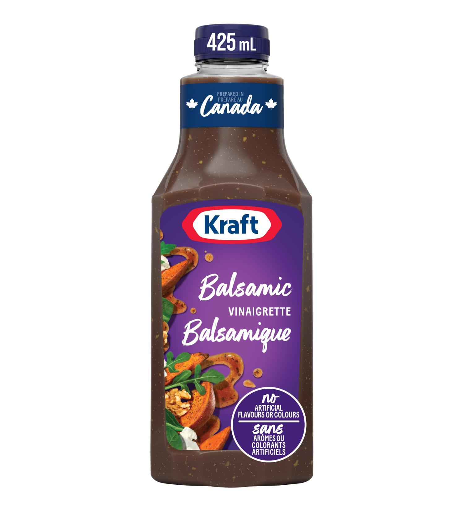 Kraft Balsamic Salad Dressing 425 ml Bottle Balsamic 425 ML (Pack of 1) - Buy Online on SooperMarket.com