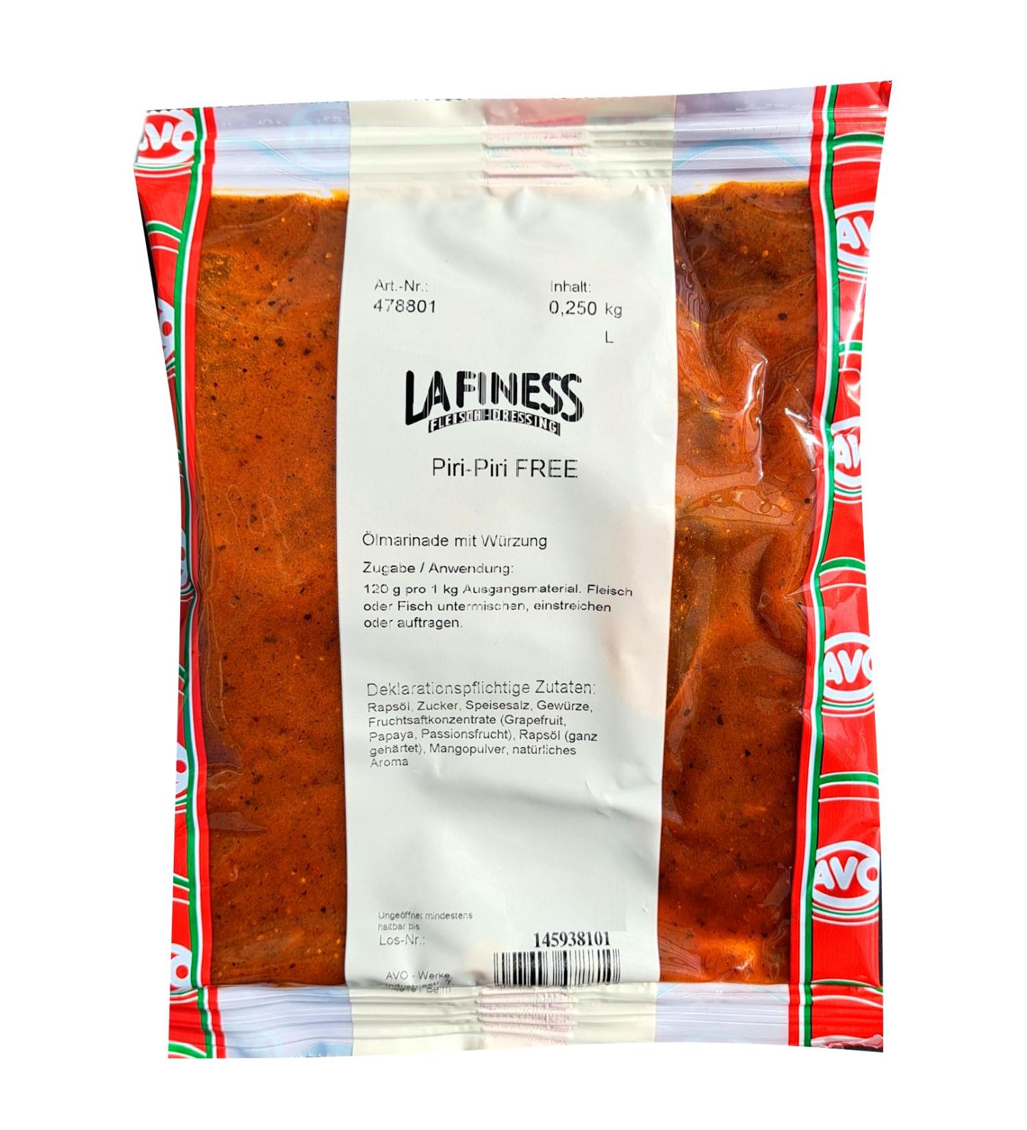 Lafiness Piri Piri Free Marinade 250g - Flavorful Gluten-Free Spice Blend for Grilling & Cooking | International Shipping Available - Buy Online on SooperMarket.com