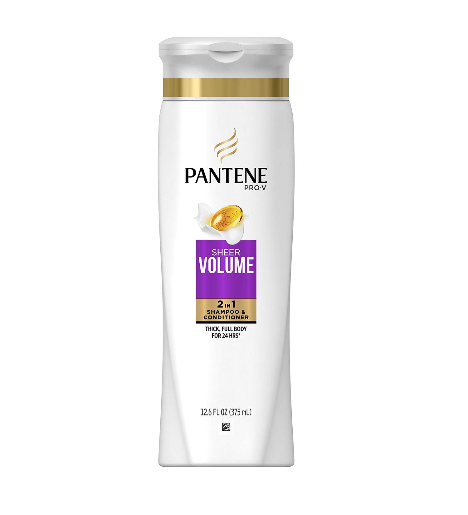 Buy Pantene Pro-V 2 in 1 Shampoo & Conditioner for Sheer Volume with Collagen - 12.6 oz | International Shipping Available - Buy Online on SooperMarket.com
