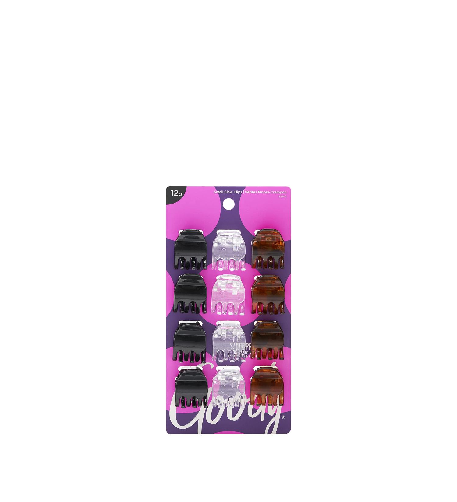 Goody Claw Clip Small 12 Count - Assorted Neutral Colors - Pack of 1 - Buy Online on SooperMarket.com