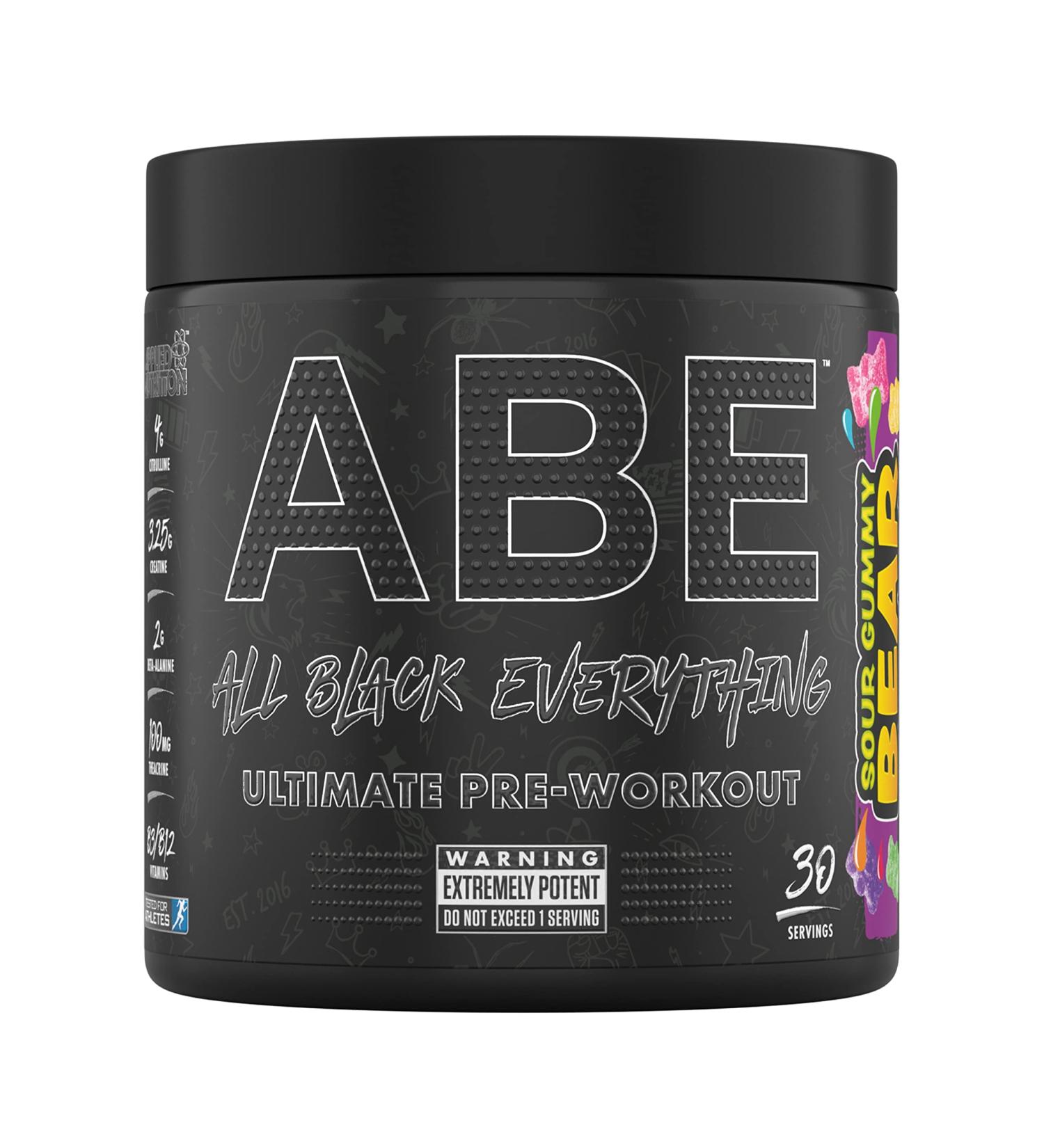 Applied Nutrition ABE Pre Workout - Sour Gummy Bear Flavor - 30 Servings - Buy Online on SooperMarket.com