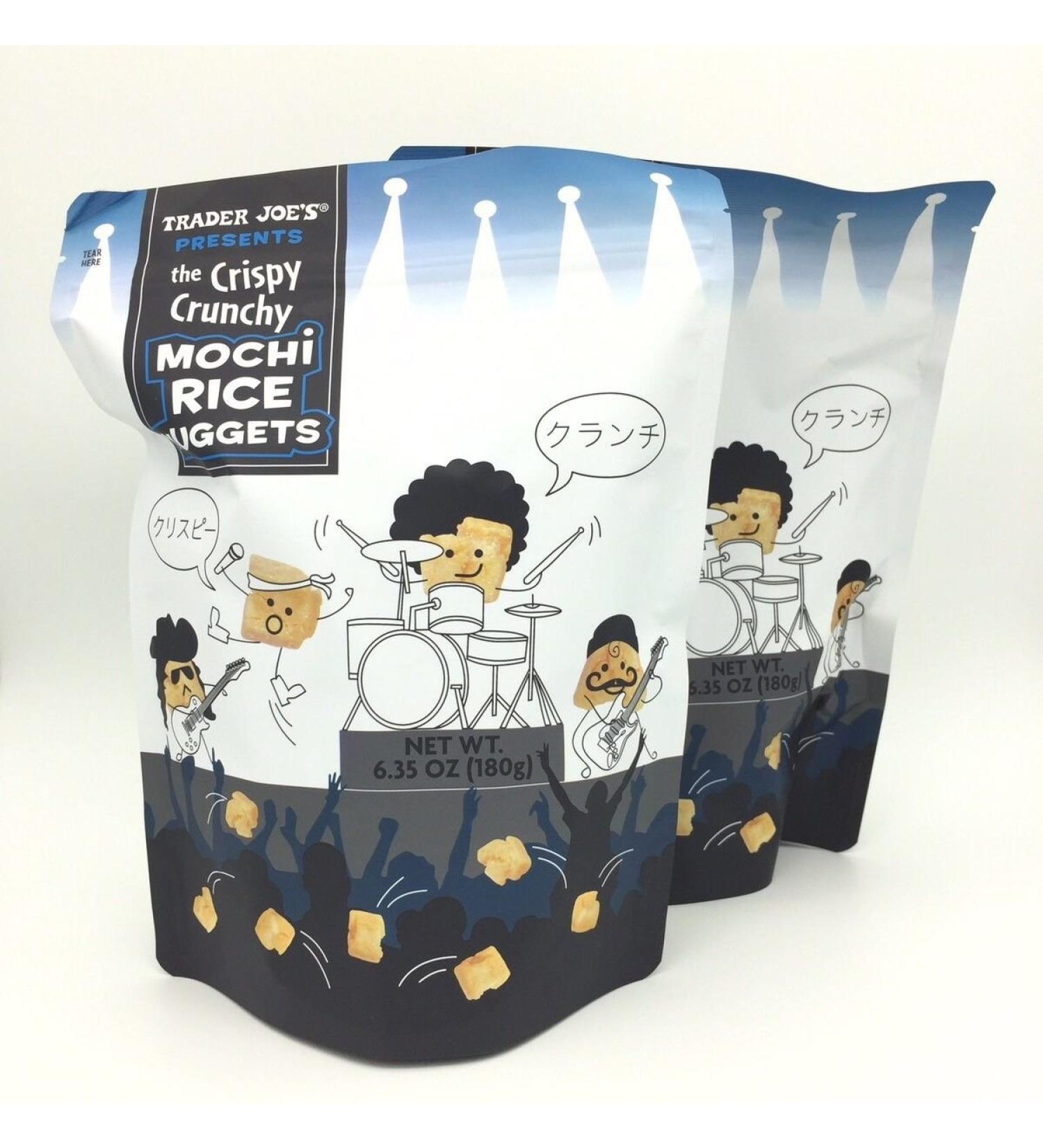 Trader Joe's Crispy Crunchy Mochi Rice Nuggets 6.35oz (180g) - 2-Pack - Buy Online on SooperMarket.com