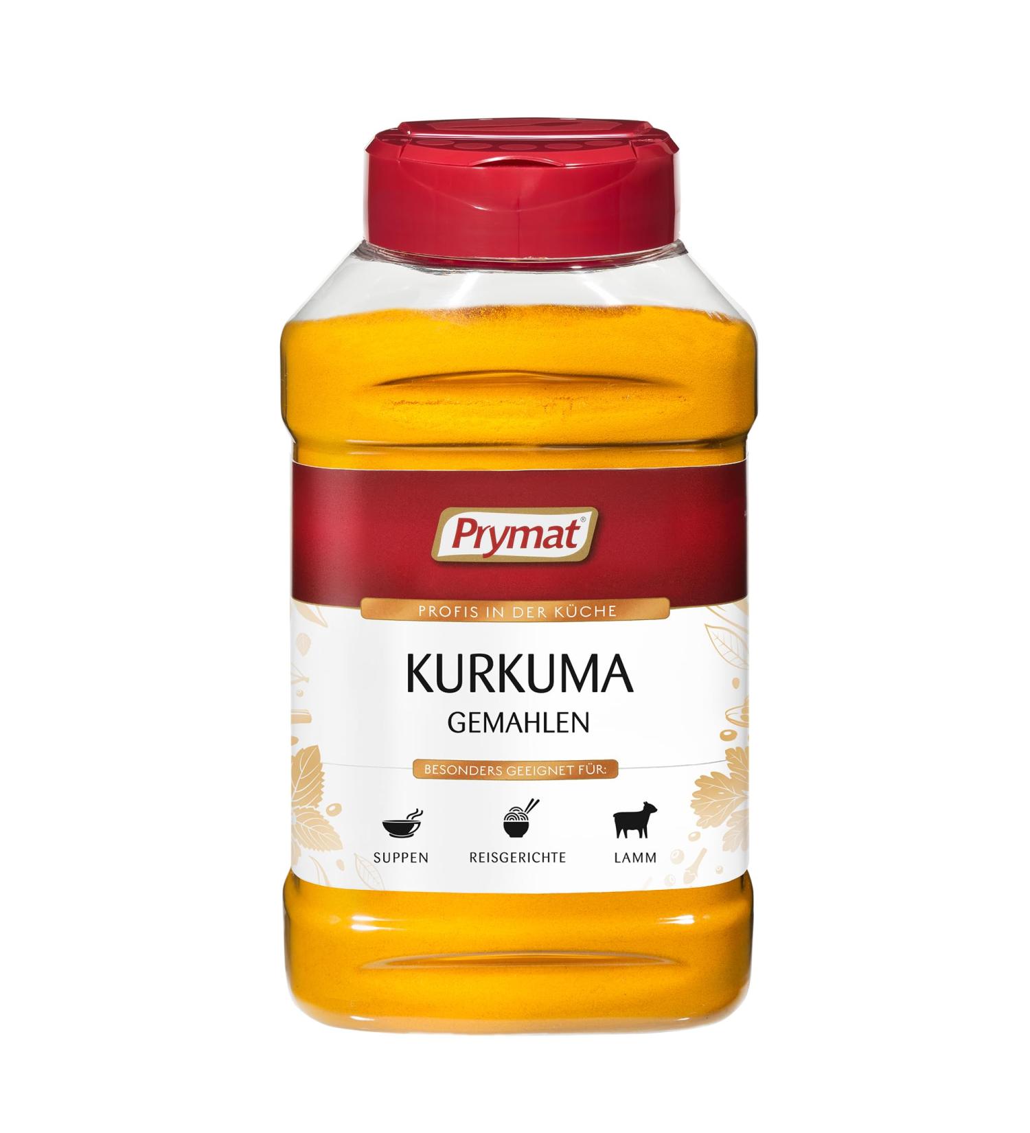 Buy Prymat Turmeric Powder 350g - Finely Ground Turmeric for Golden Milk Marinades & Sauces | International Shipping - Buy Online on SooperMarket.com