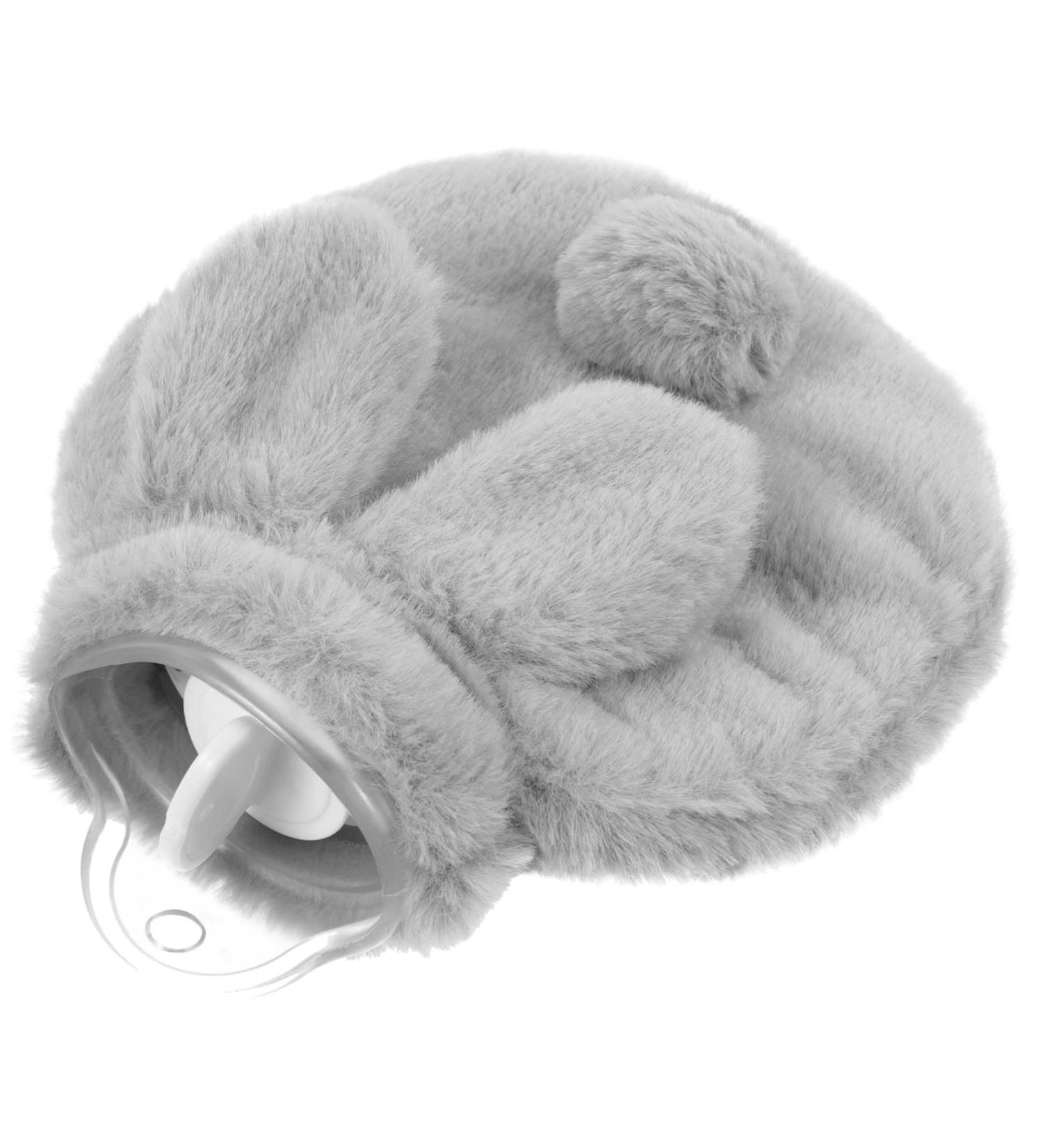 Menstrual Relief Bag Portable Hand Warmers Hand Warm Pouch Plush Toys Warm Water Bag Outdoor Hand Warmer Detachable Hot Water Bag Outdoor Hot Water Pouch With Cover Grey 18x14x4cm - Buy Online on SooperMarket.com