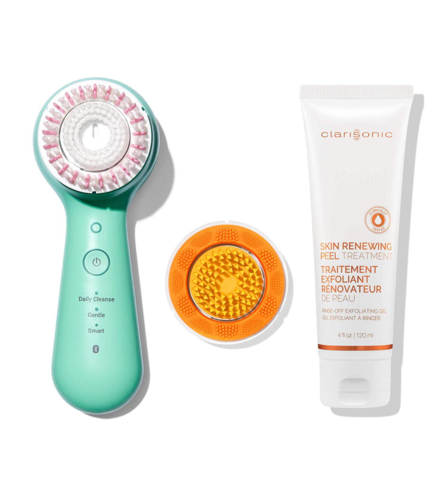 Clarisonic Mia Smart Sonic Facial Cleansing Brush Set - Mint Green | Exfoliating & Gentle Skincare | International Shipping Available - Buy Online on SooperMarket.com