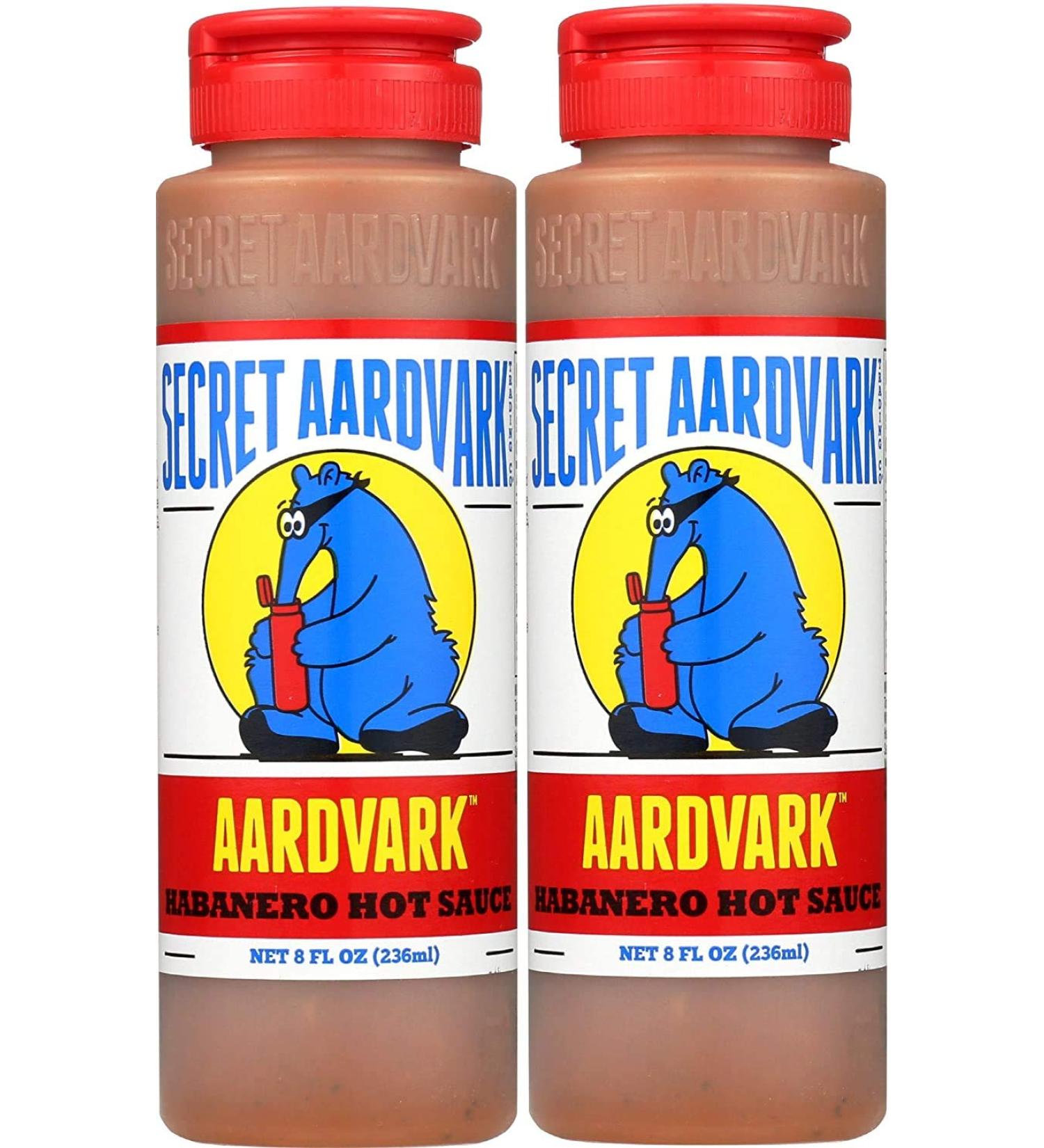 Secret Aardvark Hot Sauce - Habanero & Roasted Tomato Medium Spiced Sauce 8 oz (2 pack) - Buy Online on SooperMarket.com