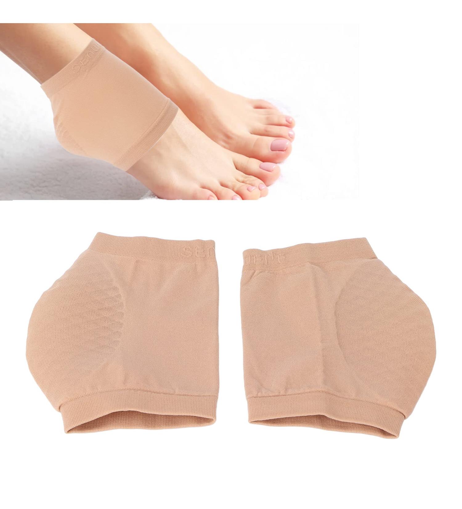 Moisturizing Gel Socks for Dry Cracked Heels | Spa Foot Care & Moisture Cream | Softening Compression Socks - Buy Online on SooperMarket.com