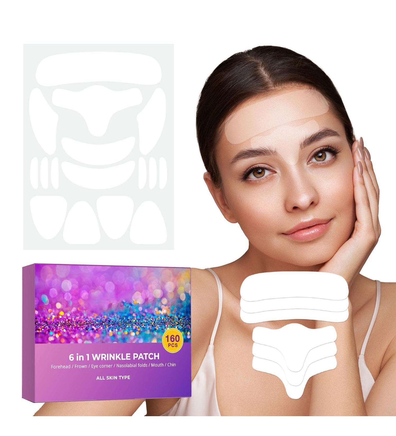 Forehead Wrinkle Patches Face Wrinkle Patches for Face Overnight Face Wrinkle Patches for Forehead Wrinkles Treatment Face Smoothing Patches Anti Wrinkle Patches Wrinkle Remover Strips/840 - Buy Online on SooperMarket.com