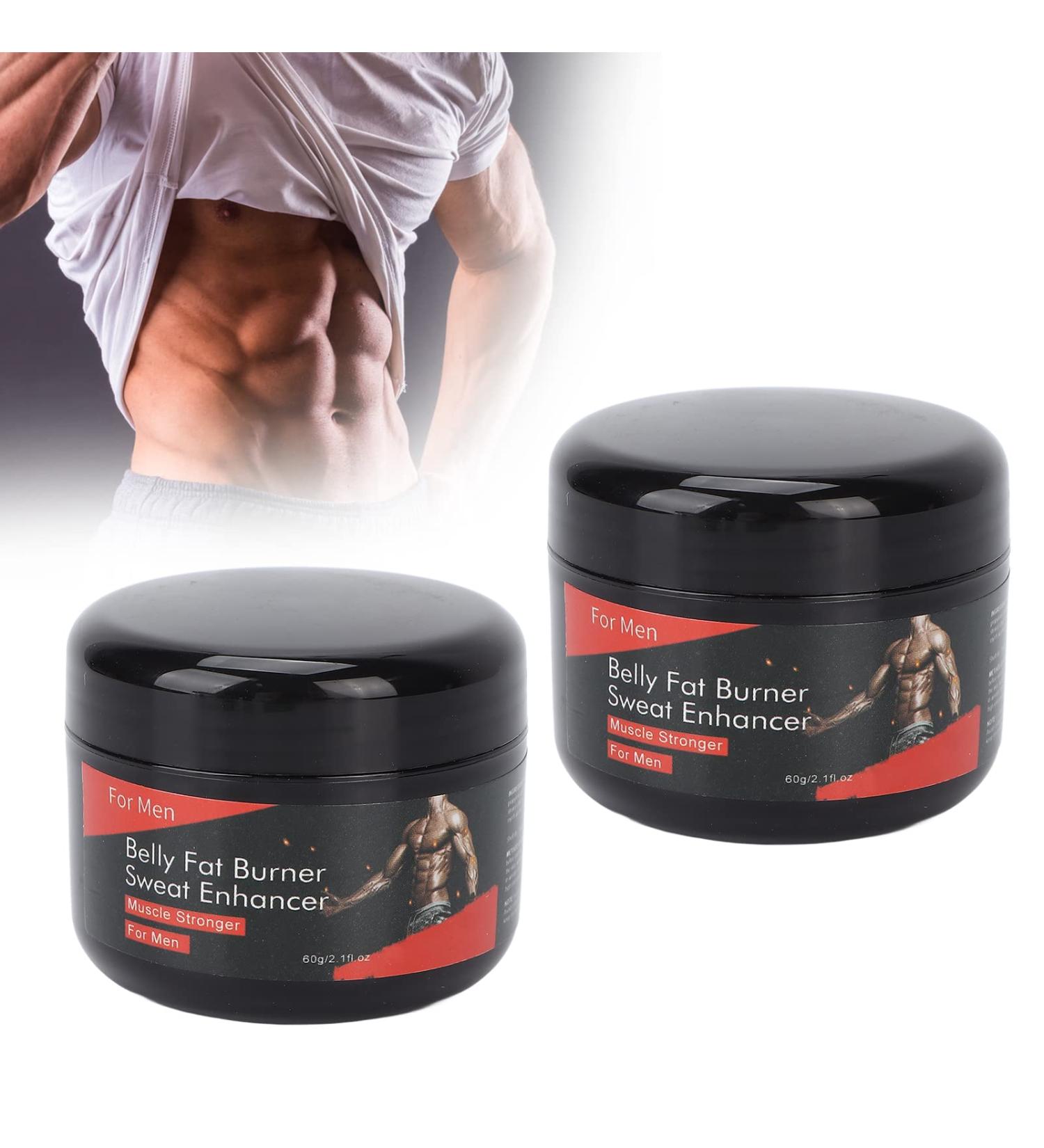 Hot Cream Sweat Fat Burning Gel - 2 x 60G Slimming Cream for Abdomen & Buttocks | Anti-Cellulite Weight Loss Solution - Buy Online on SooperMarket.com