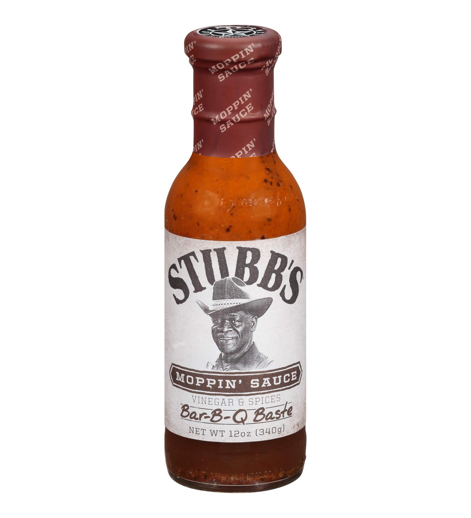 Stubb's Moppin' Sauce BBQ Baste 12 oz - Pack of 4 | Delicious BBQ Baste for Grilling and Smoking - Buy Online on SooperMarket.com