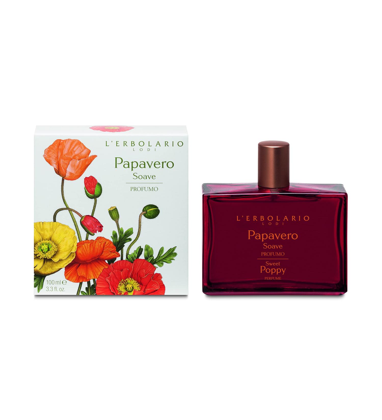 L'Erbolario Sweet Poppy - Notes Of Mandarin Orange Red Poppy And Amber - Floral Fragrance For Women - Evanescent Sweet Scent - Evokes Romance And Mystery - Long Lasting - 3.3 Oz EDP Spray Sweet Poppy 3.3 Ounce (Pack of 1) - Buy Online on SooperMarket.com