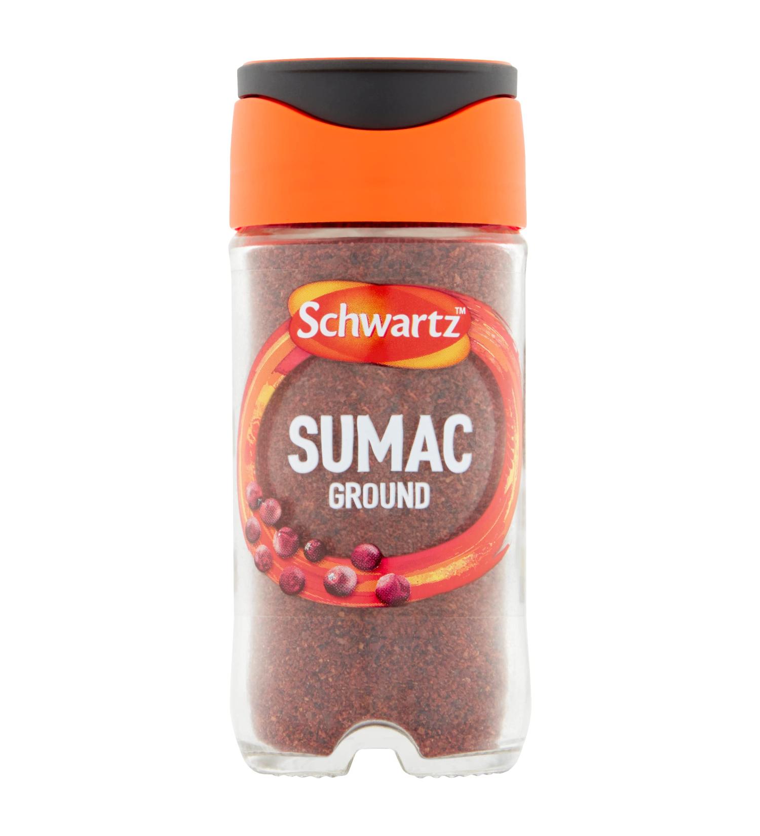 Schwartz Ground Sumac 44g - Premium Quality Spice for Authentic Flavors - Buy Online on SooperMarket.com