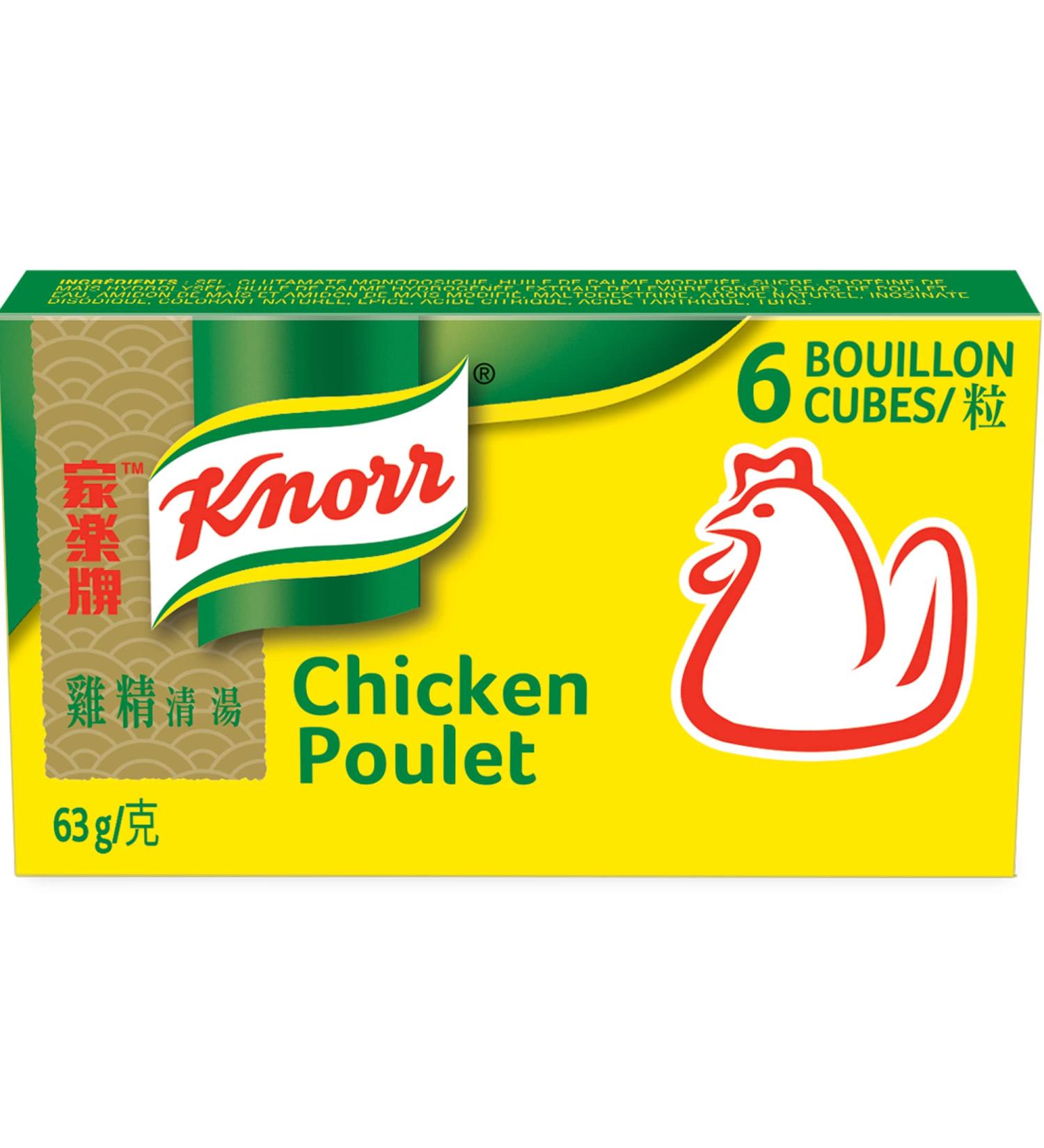 Knorr Chicken Bouillon Cube 6 Pack Chicken 6 count (Pack of 1) - Buy Online on SooperMarket.com