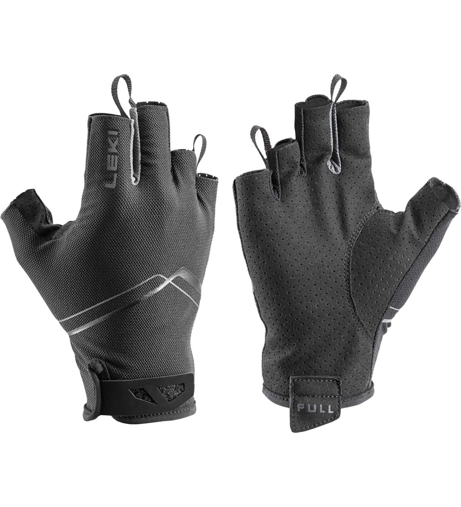LEKI Multi Breeze Short Gloves Finger Gloves Black EU 10