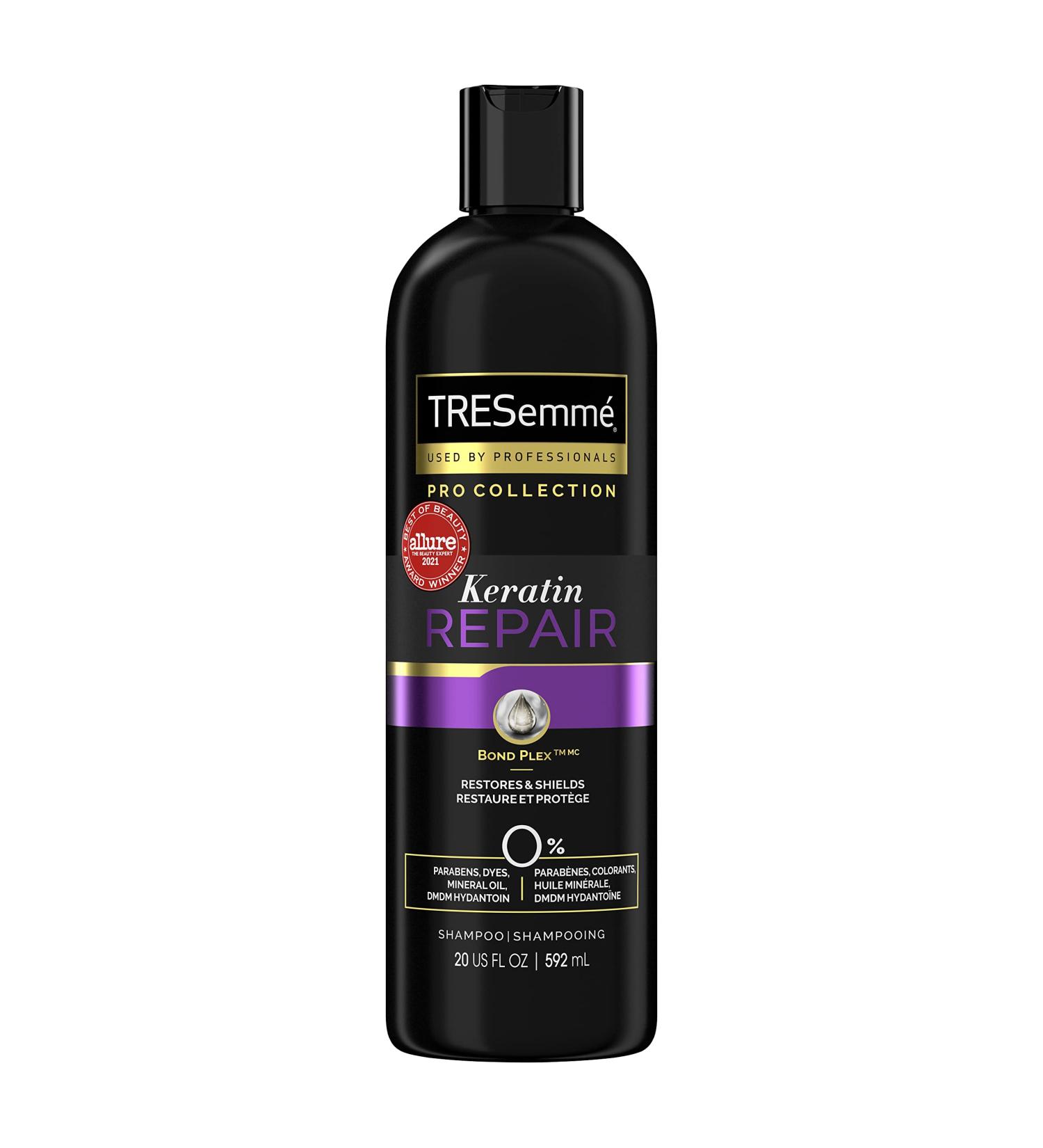 TRESemm Keratin Repair Shampoo for Damaged Hair - 20 oz | Restores & Shields Hair - Buy Internationally - Buy Online on SooperMarket.com