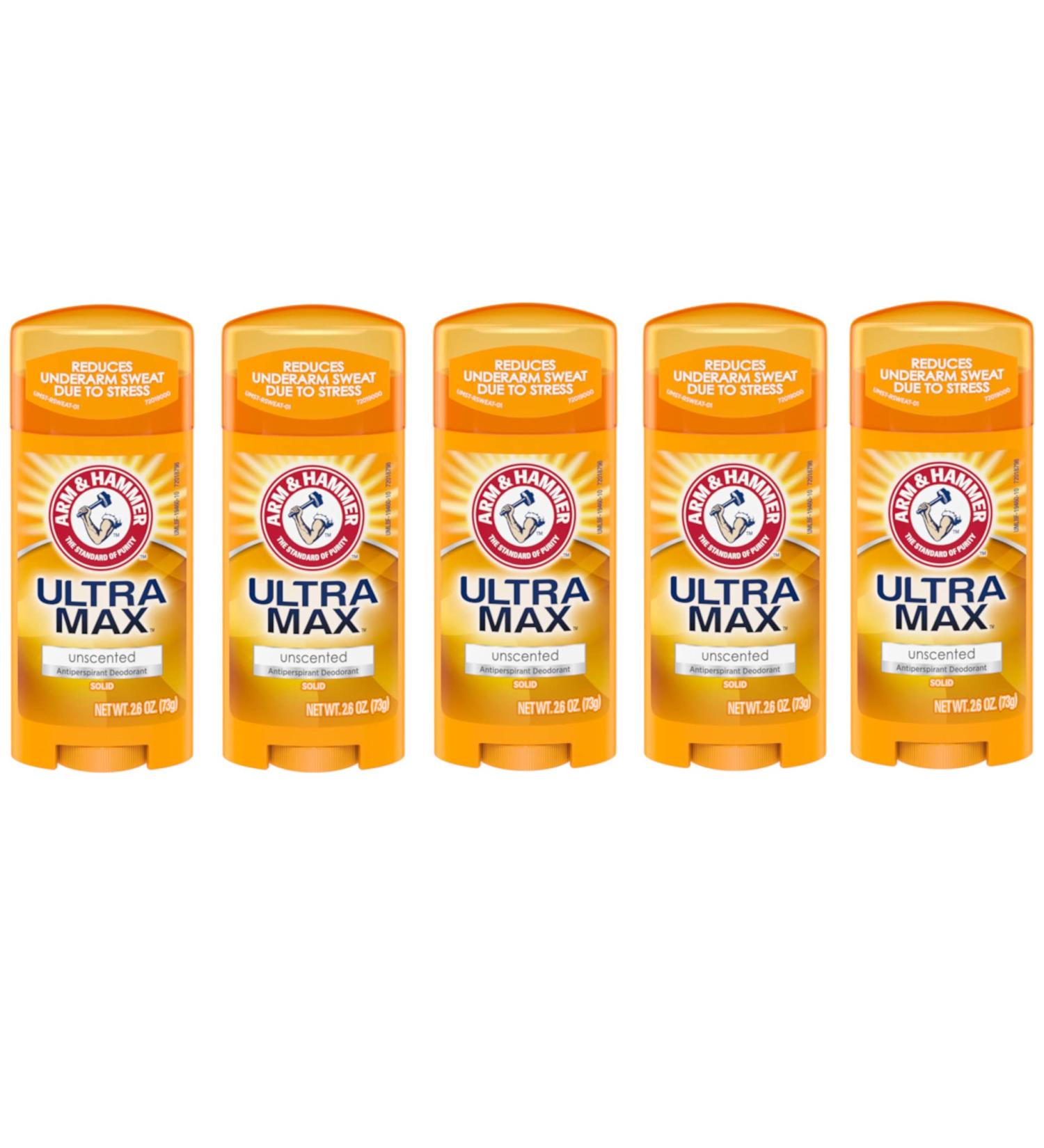 Arm & Hammer Deodorant APS Unscented 2.6 oz - Pack of 6 | Quality Odor Protection - Buy Online on SooperMarket.com