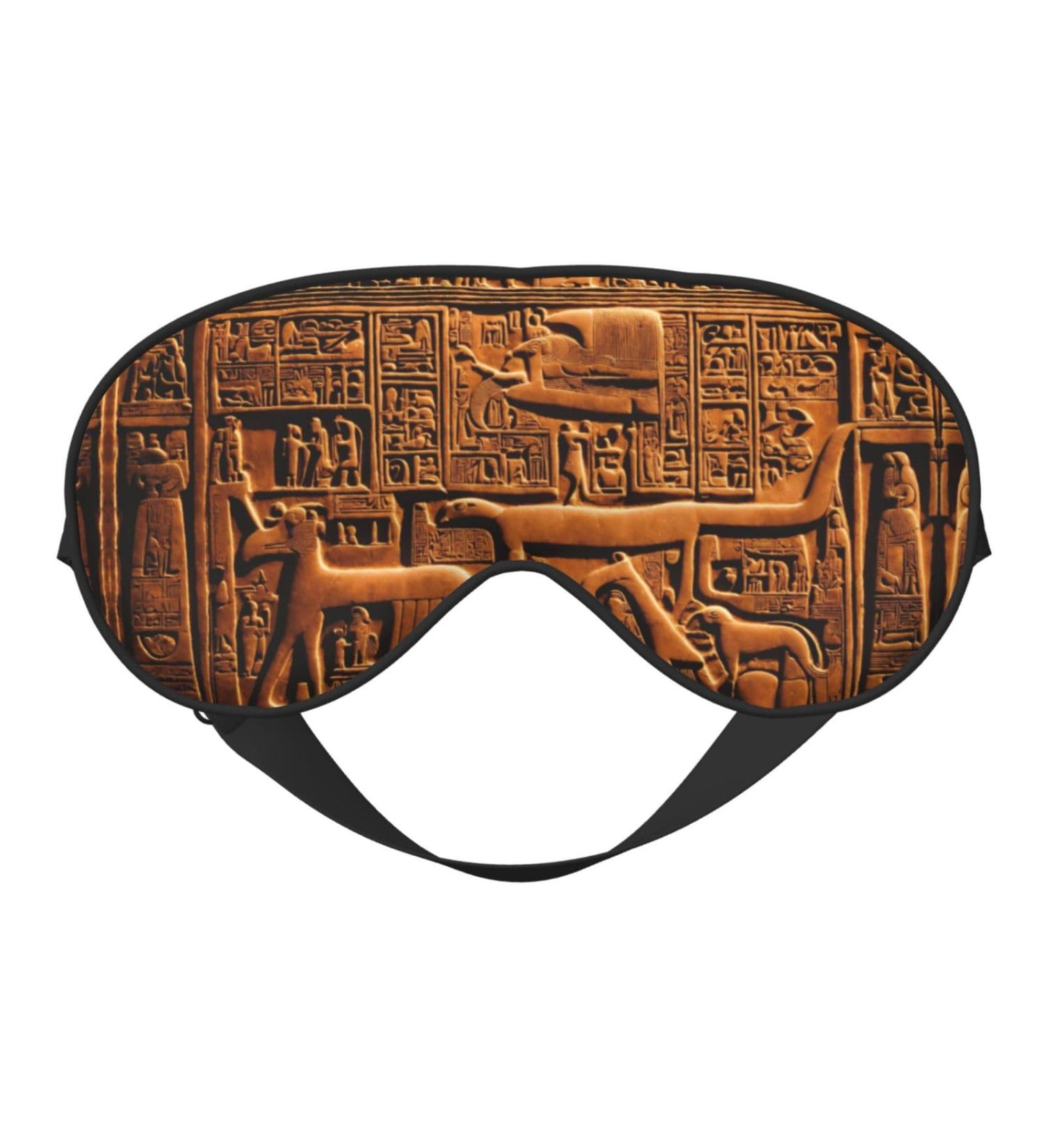 SSIMOO Native American Soft Sleep Eye Mask | Breathable Eye Patch for Women | Perfect Travel & Relaxation Accessory - Black - Buy Online on SooperMarket.com
