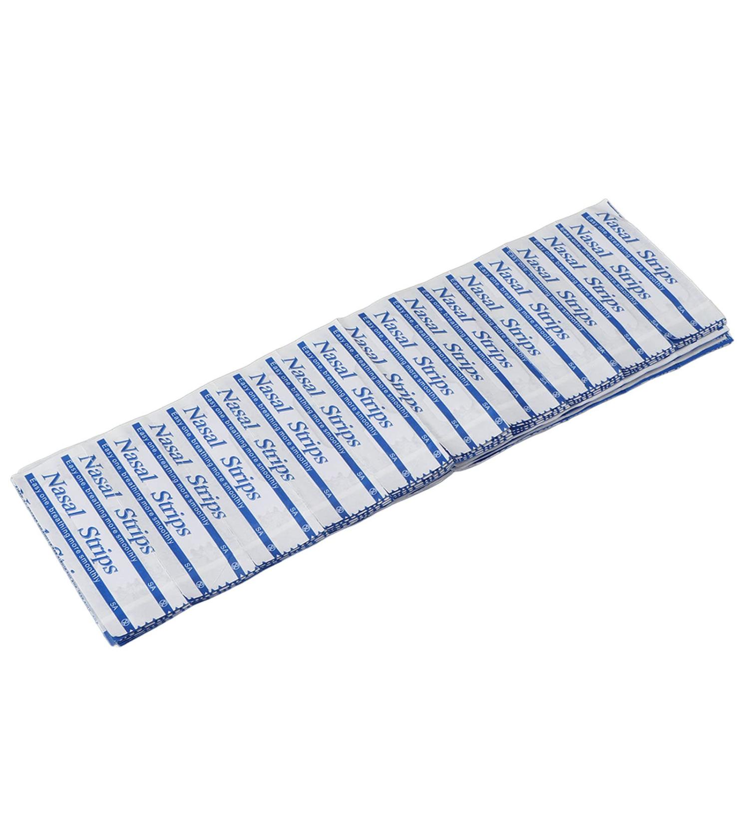 Snoring Nose Strips 100pcs - Skin Friendly Stuffy Nose Relief for Better Sleep - Health Care Solution - Buy Online on SooperMarket.com
