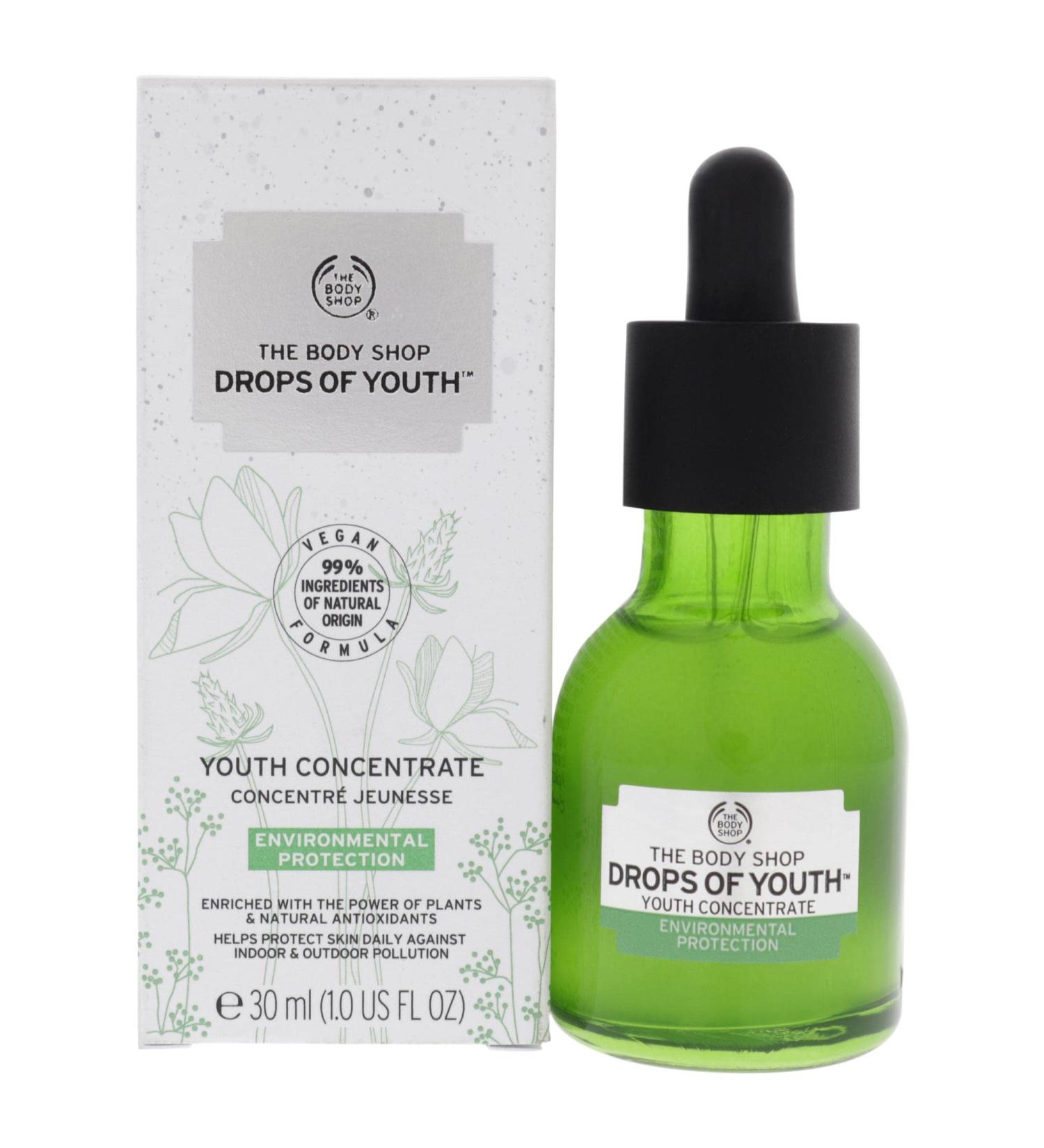 The Body Shop Drops Of Youth Concentrate Serum 1oz - Unisex | Youthful Skin Solution - Buy Online on SooperMarket.com
