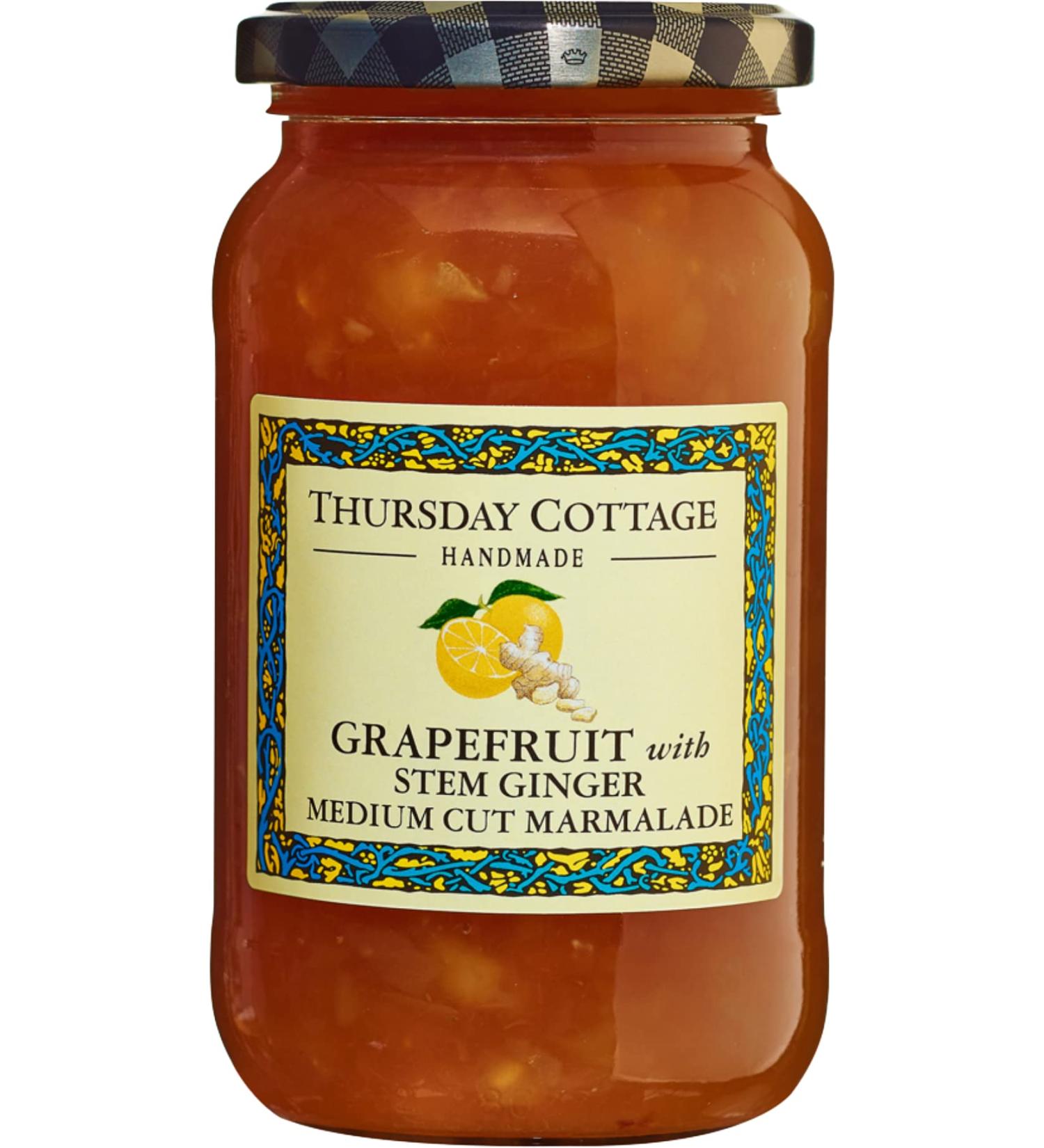 THURSDAY COTTAGE Grapefruit with Stem Ginger Marmalade 340g