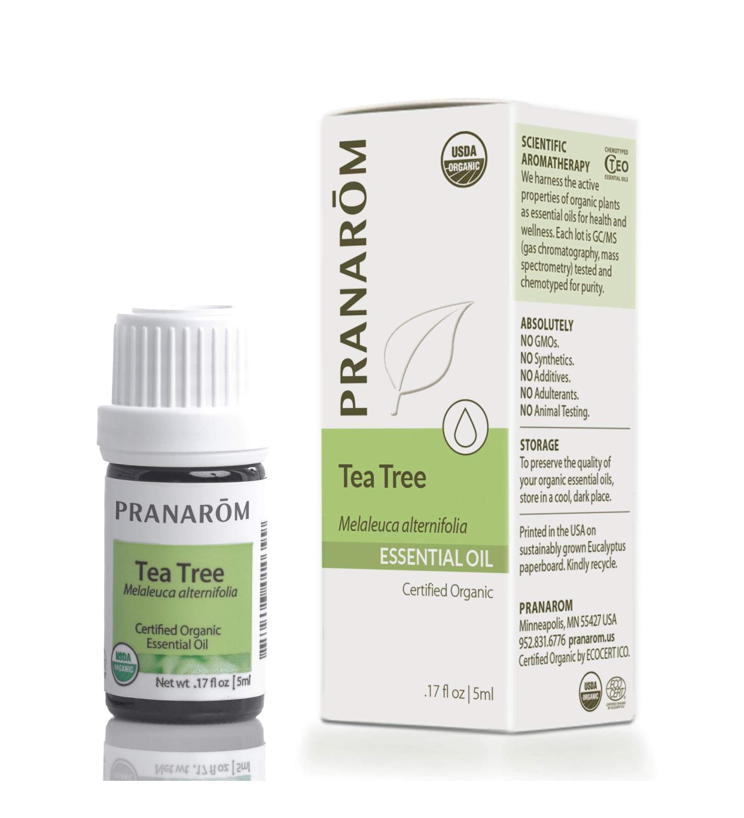 Pranarom Tea Tree Essential Oil 5ml - Pure Natural Healing & Aromatherapy - Buy Online on SooperMarket.com