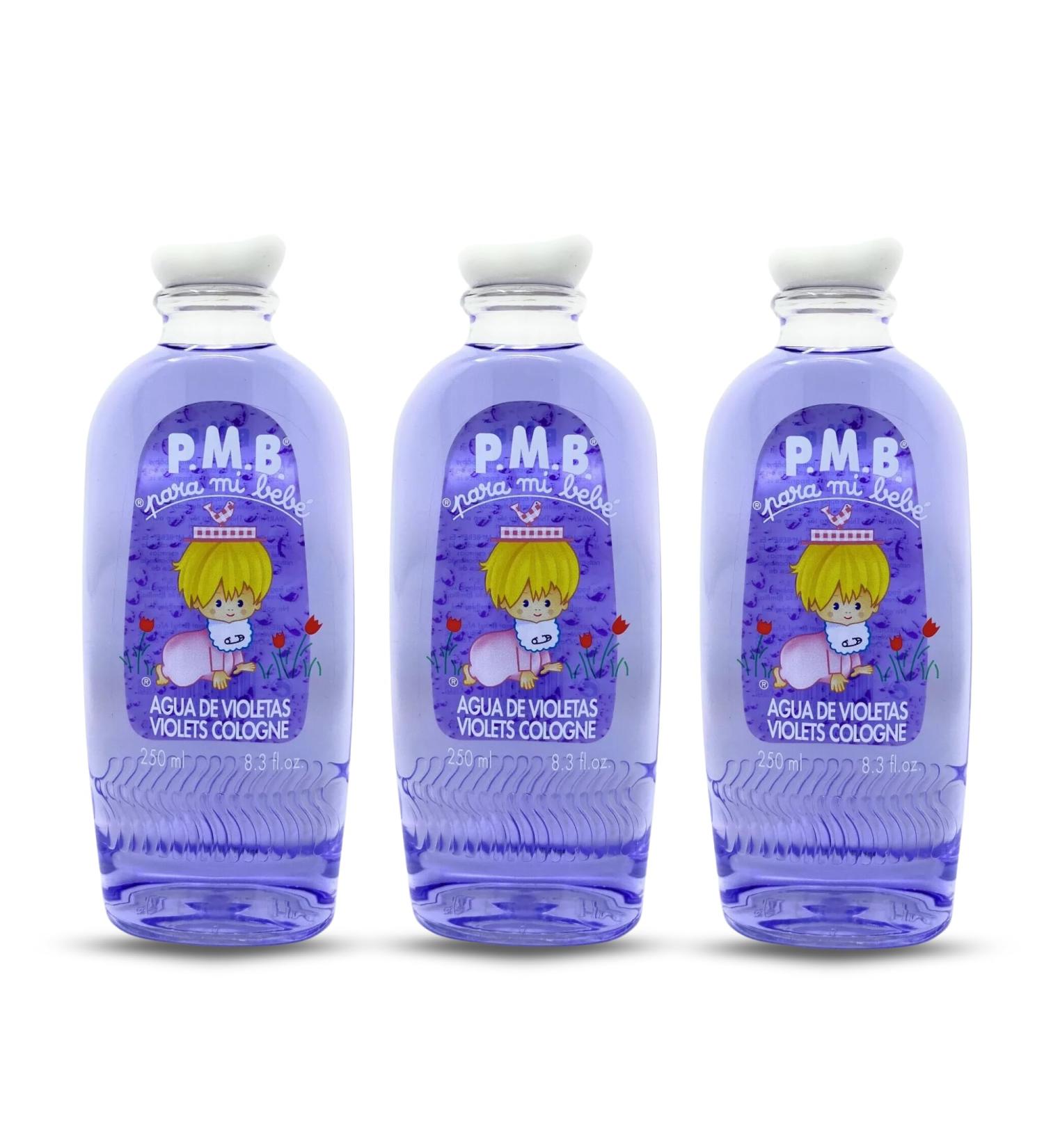 Para Mi Bebe 3 Baby Cologne 8.3 oz./250 ml (Violet) - Buy Online on SooperMarket.com