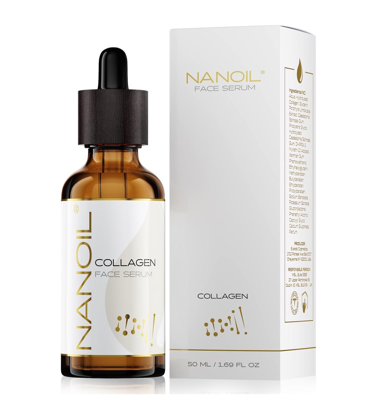 Collagen Face Serum 50ml - Smoothing Plumping & Rejuvenating | International Shipping Available - Buy Online on SooperMarket.com