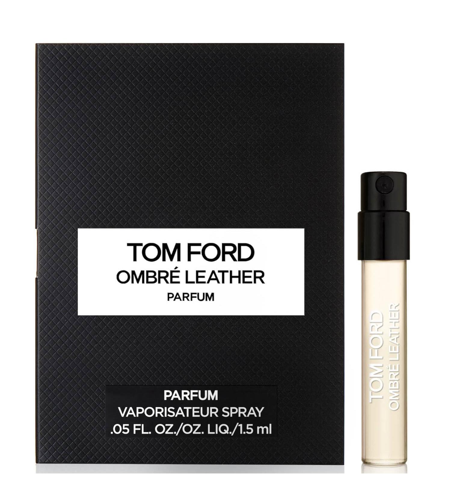 Tom Ford Ombre Leather Parfum For Men 0.05 Ounce Spray Vial Sample