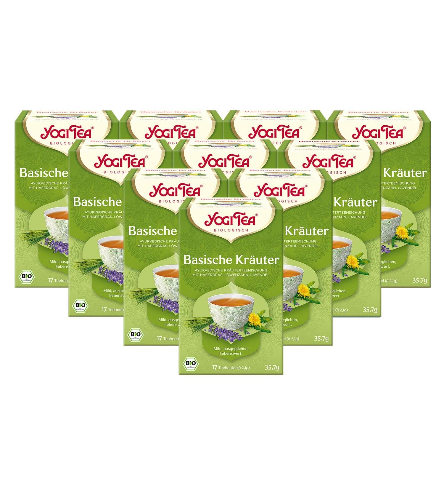 10 x YOGI TEA ORGANIC Alkaline Herbs ( pack of 10)