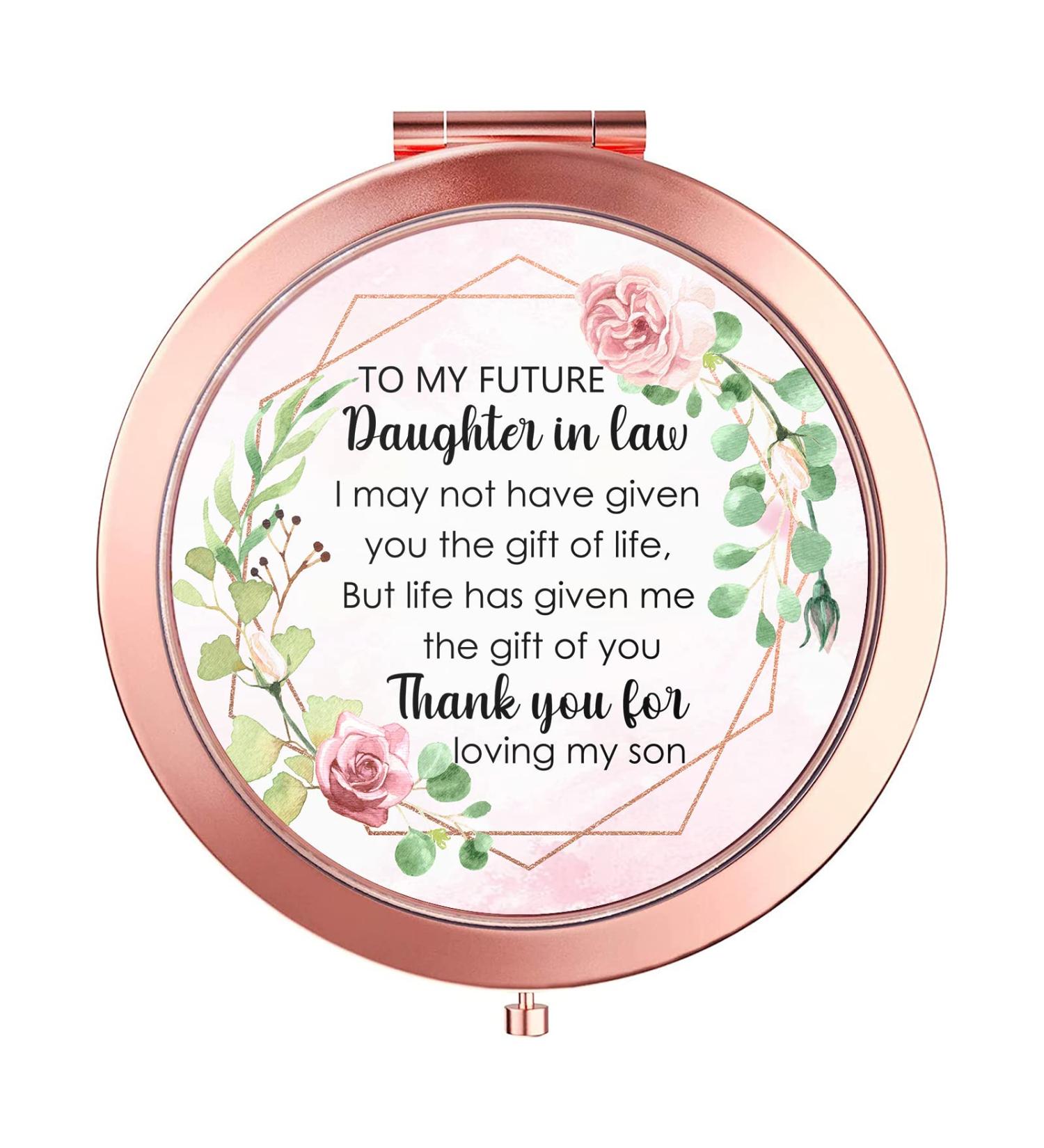 GAOLZIUY Future Daughter in Law Gifts on Wedding Day  Gifts for My Future Daughter-in-Law  Bride Wedding Gift Daughter in Law Bridal Shower Gift from Mother in Law  Gifts for New Daughter Rose Gold-daughter in Law - Buy Online on SooperMarket.com