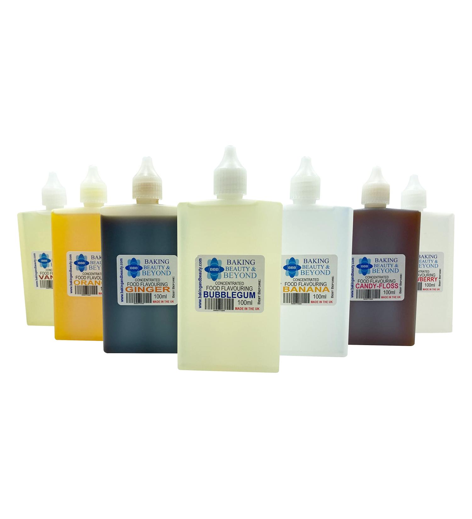 100ml Professional Quality UK Concentrated Food Flavouring Flavour Maximum Strength (Raspberry)