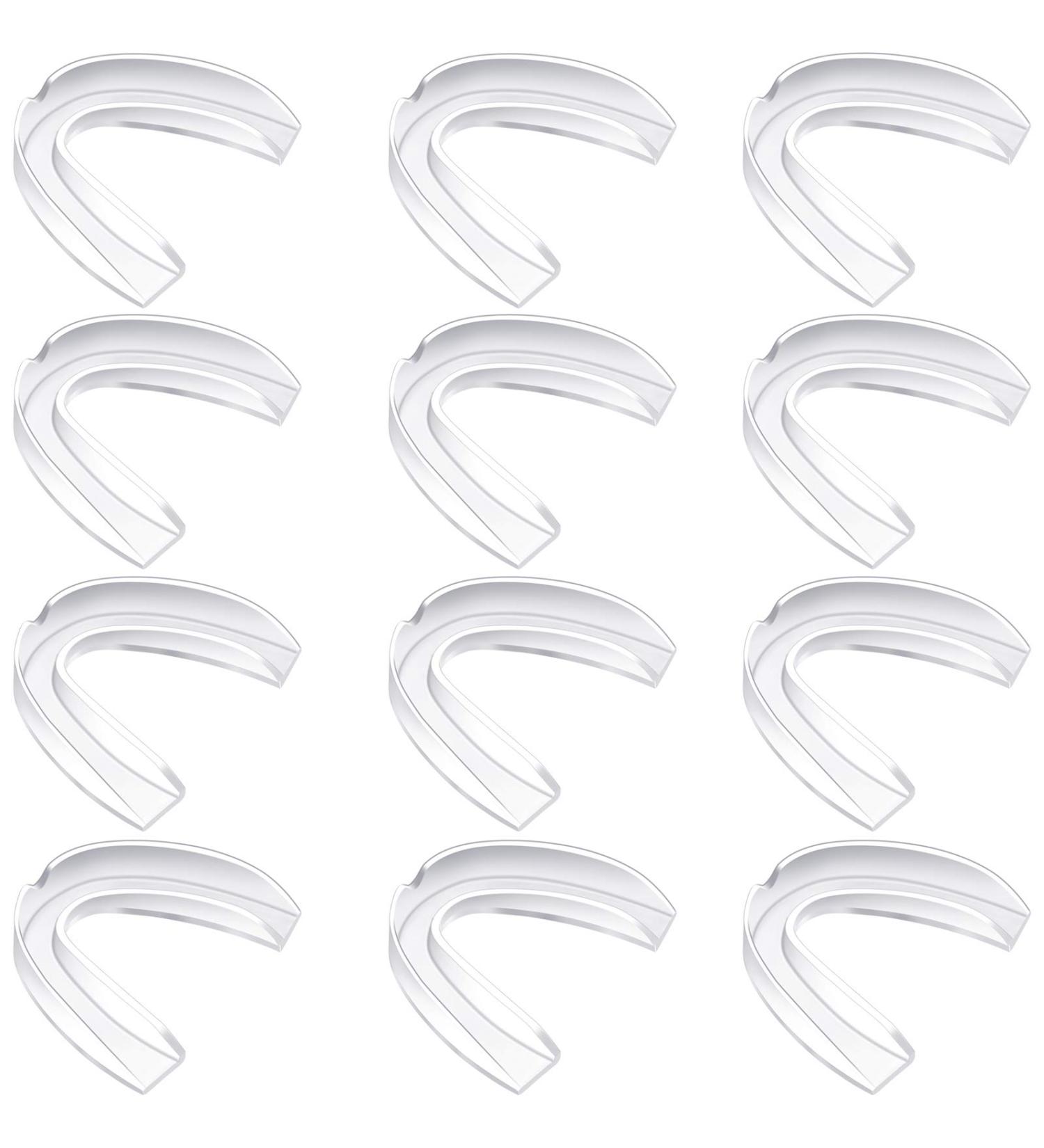 BBTO 20 Pieces Sports Mouth Guards - Transparent Athletic Mouth Guard for Kids and Adults - Buy Online on SooperMarket.com