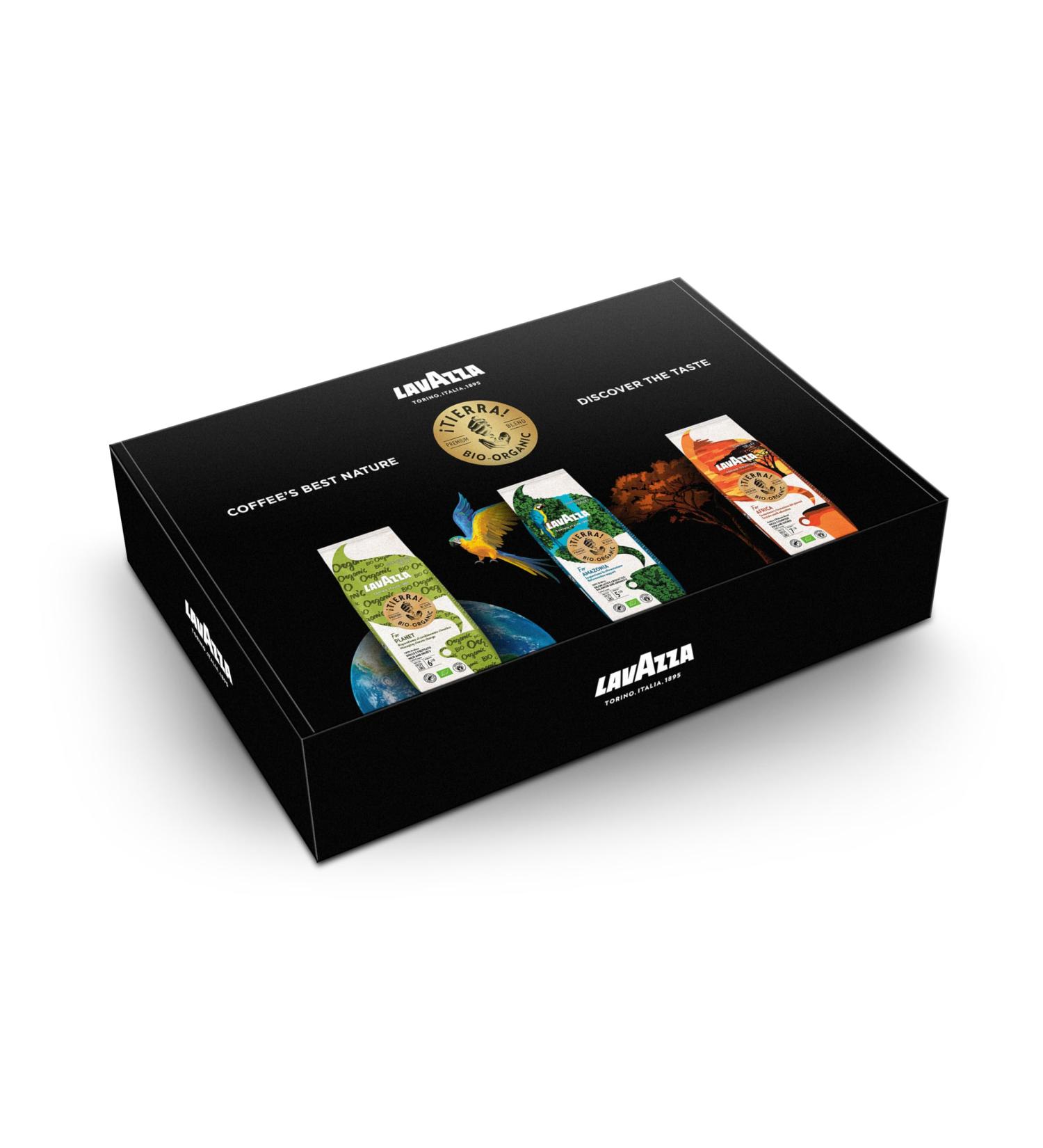 Buy Lavazza Tierra Organic Coffee Beans - 1500g (3 Packs) | Hand-Picked Fair Trade Coffee from Africa & Amazonia - Buy Online on SooperMarket.com
