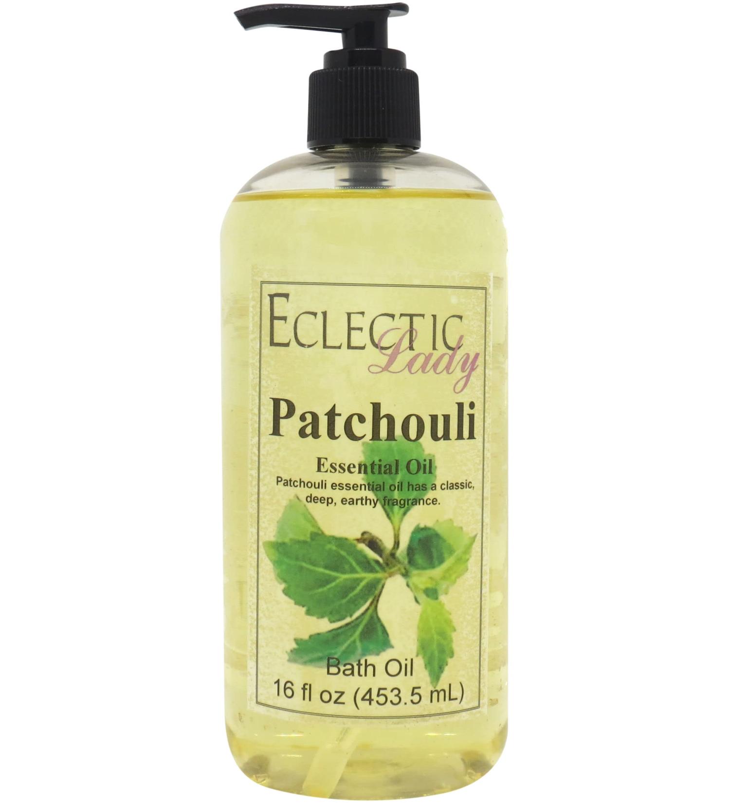 Eclectic Lady Patchouli Bath Oil - 16 oz - Buy Online on SooperMarket.com