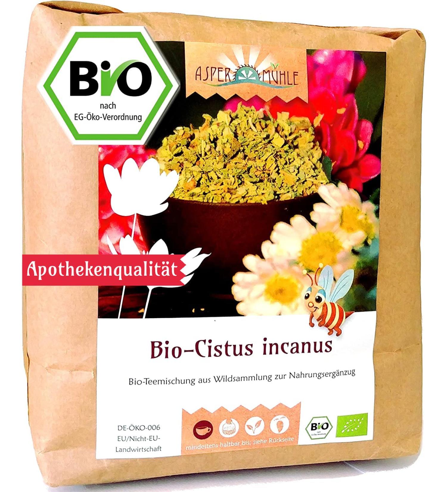 Buy Organic Cistus Tea - Cistus Incanus Herb (1000g) | Premium Rockrose Tea for Health & Wellness - International Shipping Available - Buy Online on SooperMarket.com