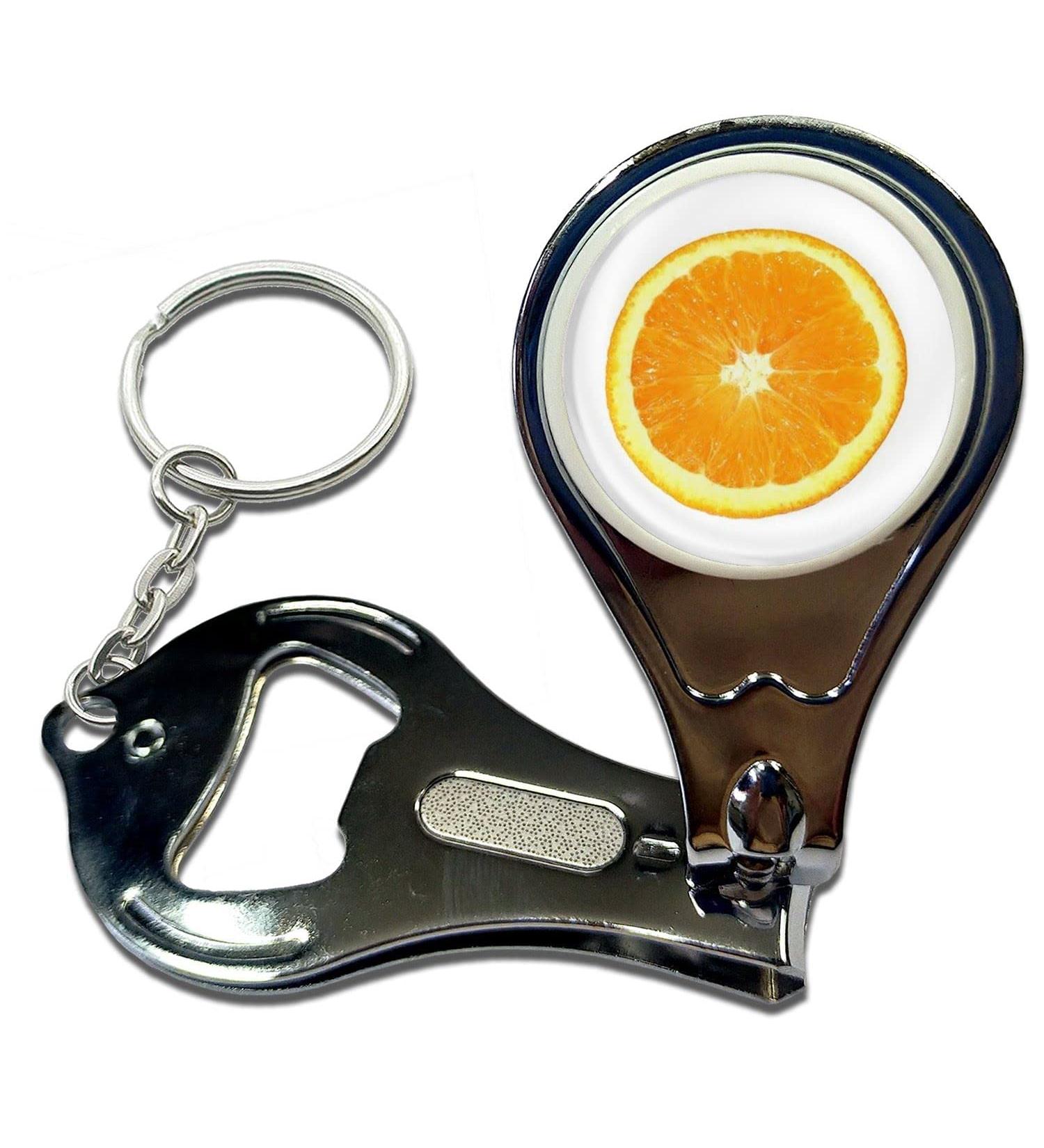 BadgeBeast.co.uk Orange - Key Ring Bottle Opener and Nail Clipper - Buy Online on SooperMarket.com