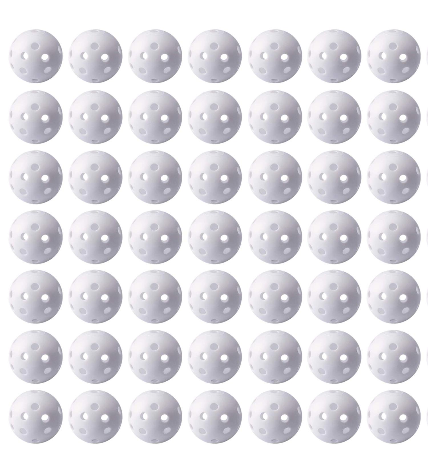 50 Pack Golf Training Balls for Driving Range and Swing Training - Indoor/Outdoor Use - Buy Online on SooperMarket.com