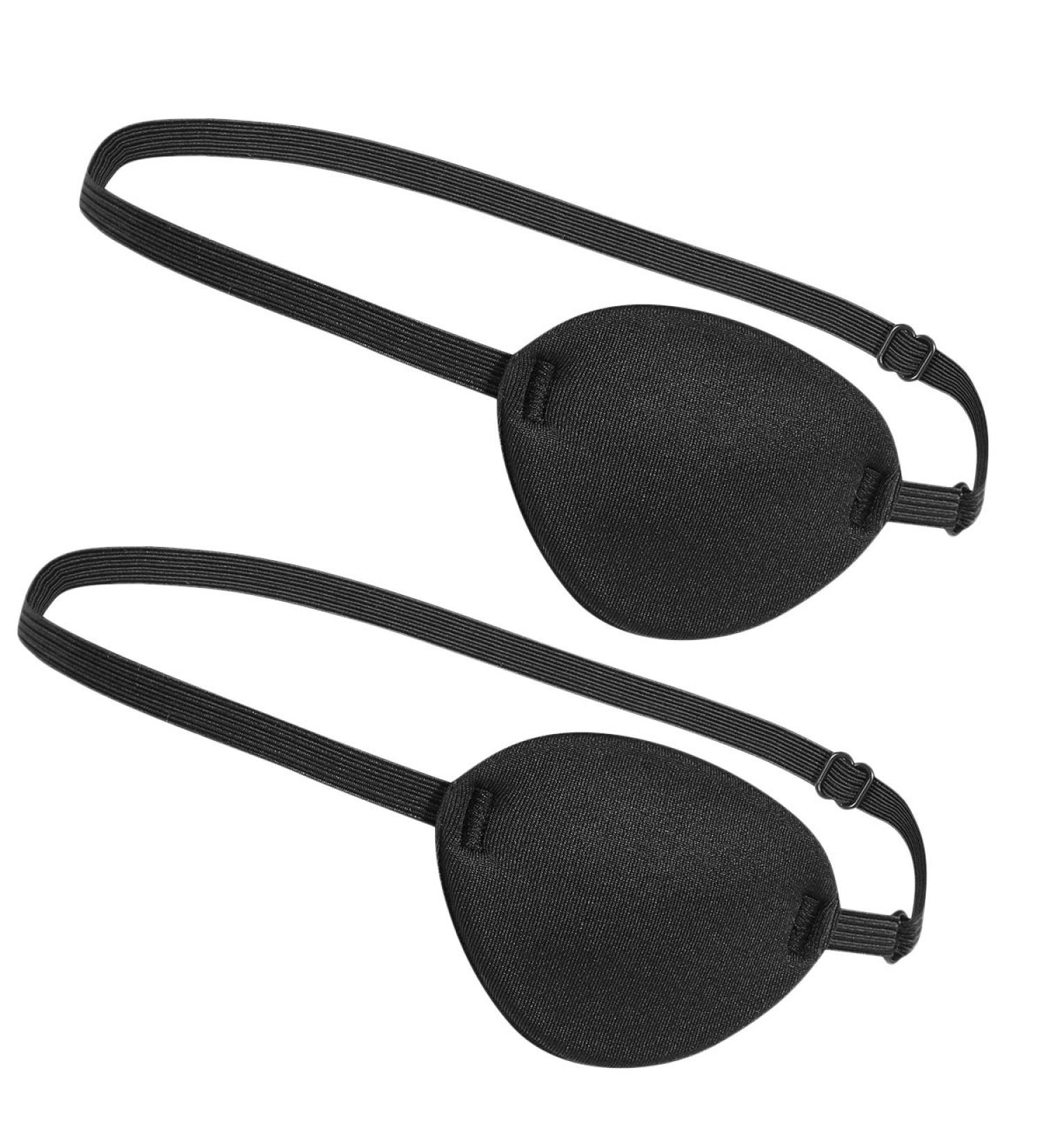 2Pcs Tvoip Single Eye Mask 3D Stereo Comfort Sponge Shading Cover - Pirate Toy Eye Patch for Children & Adults - Buy Online on SooperMarket.com