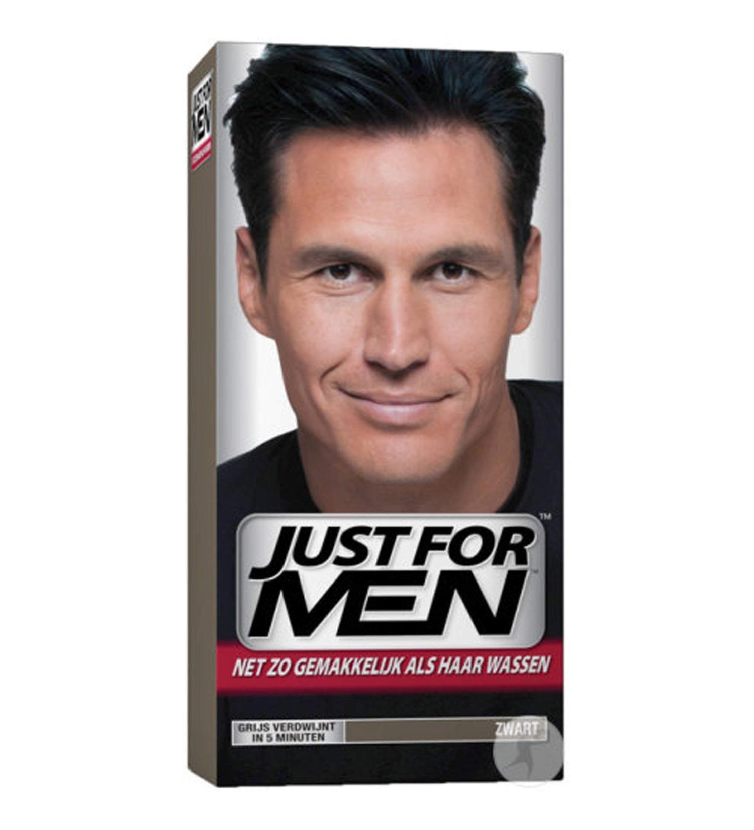 Just For Men Shampoo-In Haircolor Real Black H-55