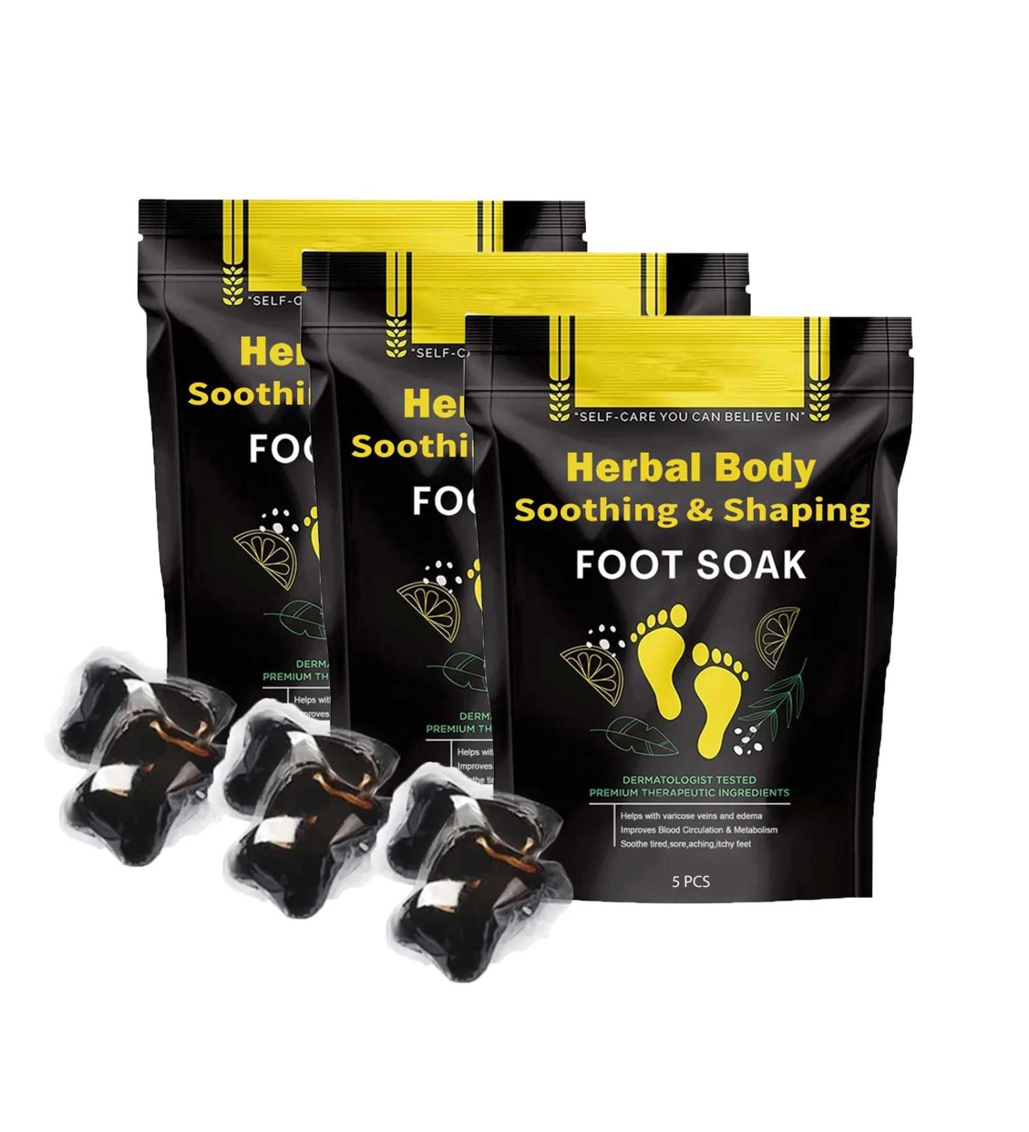 Fulvic Soak Detox Parasite Bath Fulvic Soak Herbal Detox&Shaping Cleansing Foot Soak Beads Fulvic Foot Soak Body Detox Foot Soak Beads For Relax Your Body (15PCS) - Buy Online on SooperMarket.com